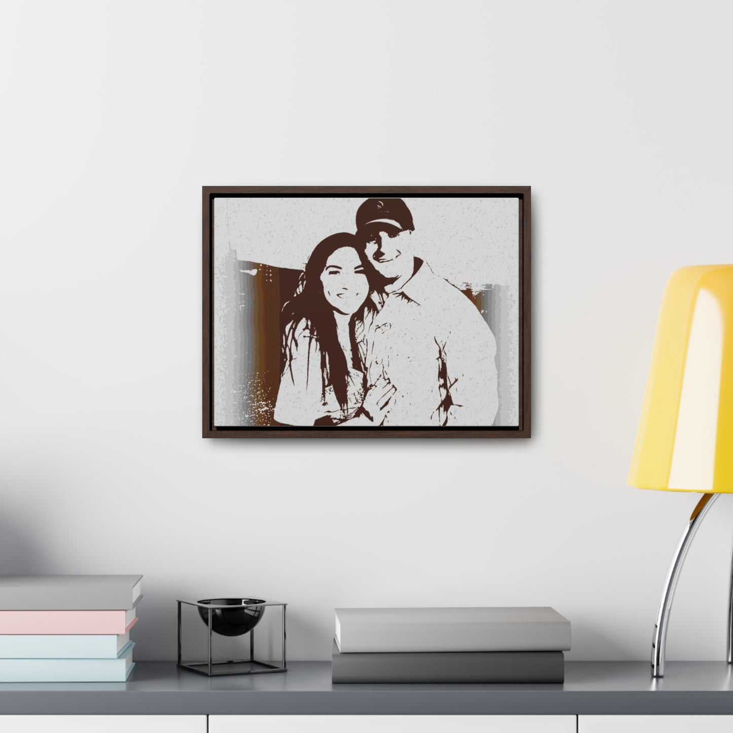 Gallery Canvas Wraps, Horizontal Frame ... "The Best Of Friends" ... Original Works ... December 2023 ... Central Idaho, USA.
