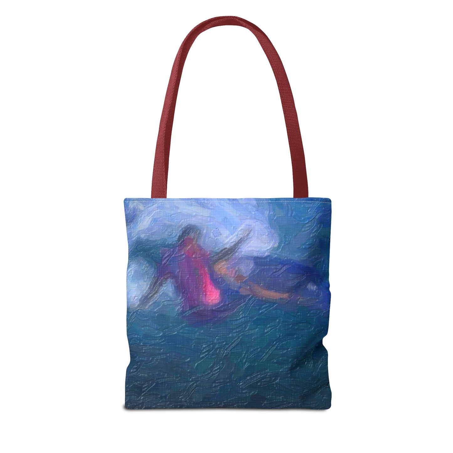 Tote Bag (AOP) ... Paris_2024_Surfing Competition-Tahiti_French-Polynesia .... 'Gabriel Medina World Campion Drops-In' ... Original Works ...