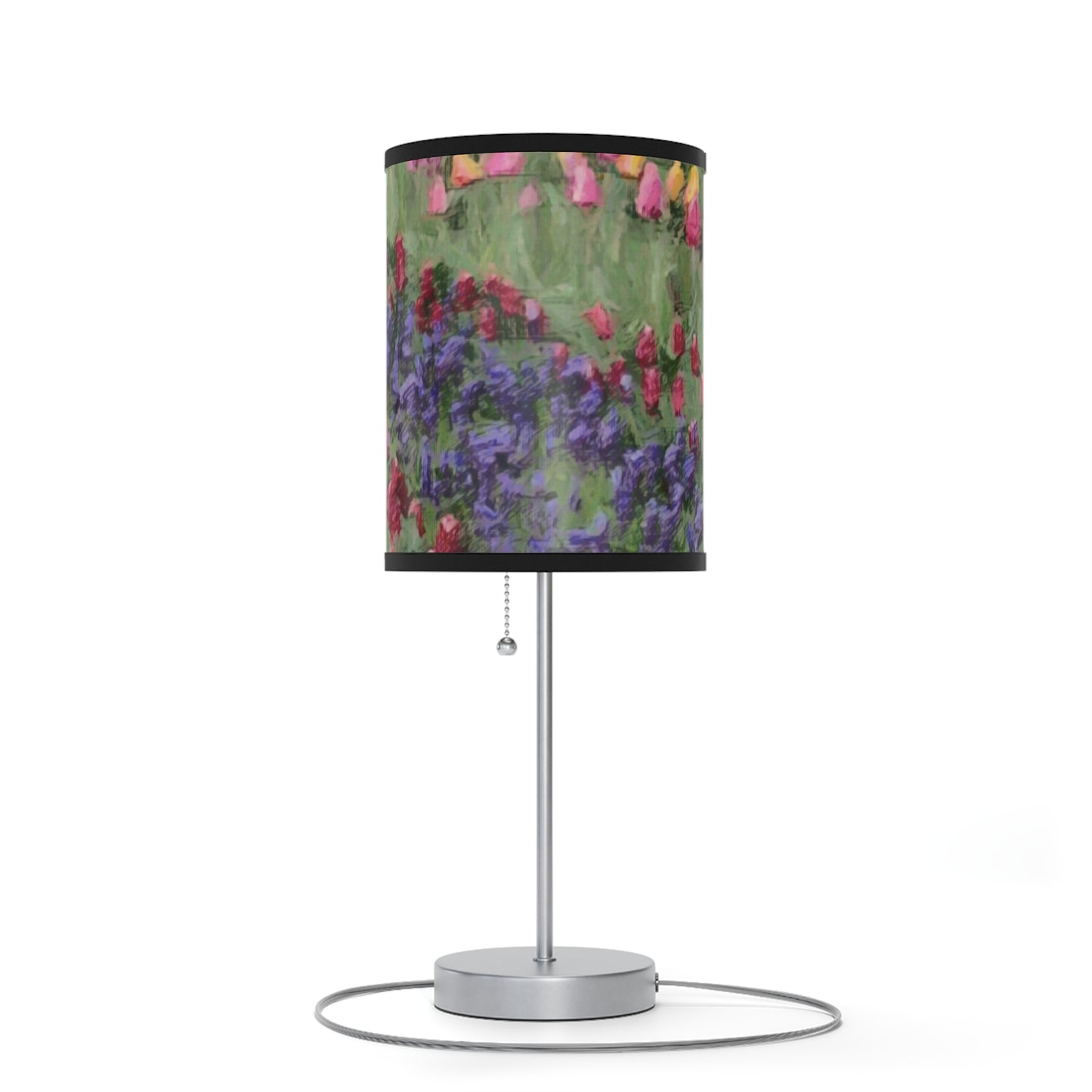 Lamp on a Stand, US|CA plug ... Skagit Valley Tulips ... Skagit Valley, Washington ... Family Archives ... Original Works ... Circa 1980's ...