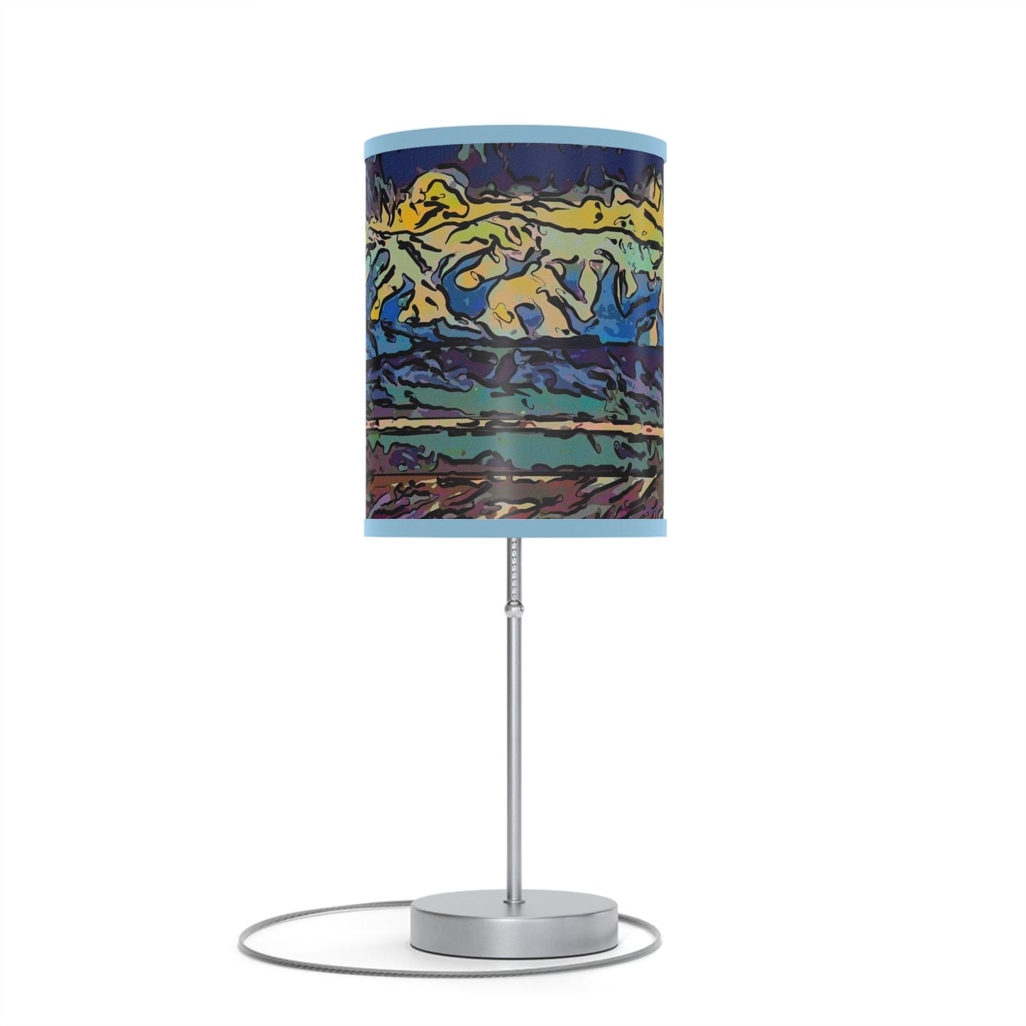 Lamp on a Stand, US|CA plug ...  On-The-Prairie .. "The Storm Is Brewing" ... Central Idaho: November 2023 ... Original Works ...