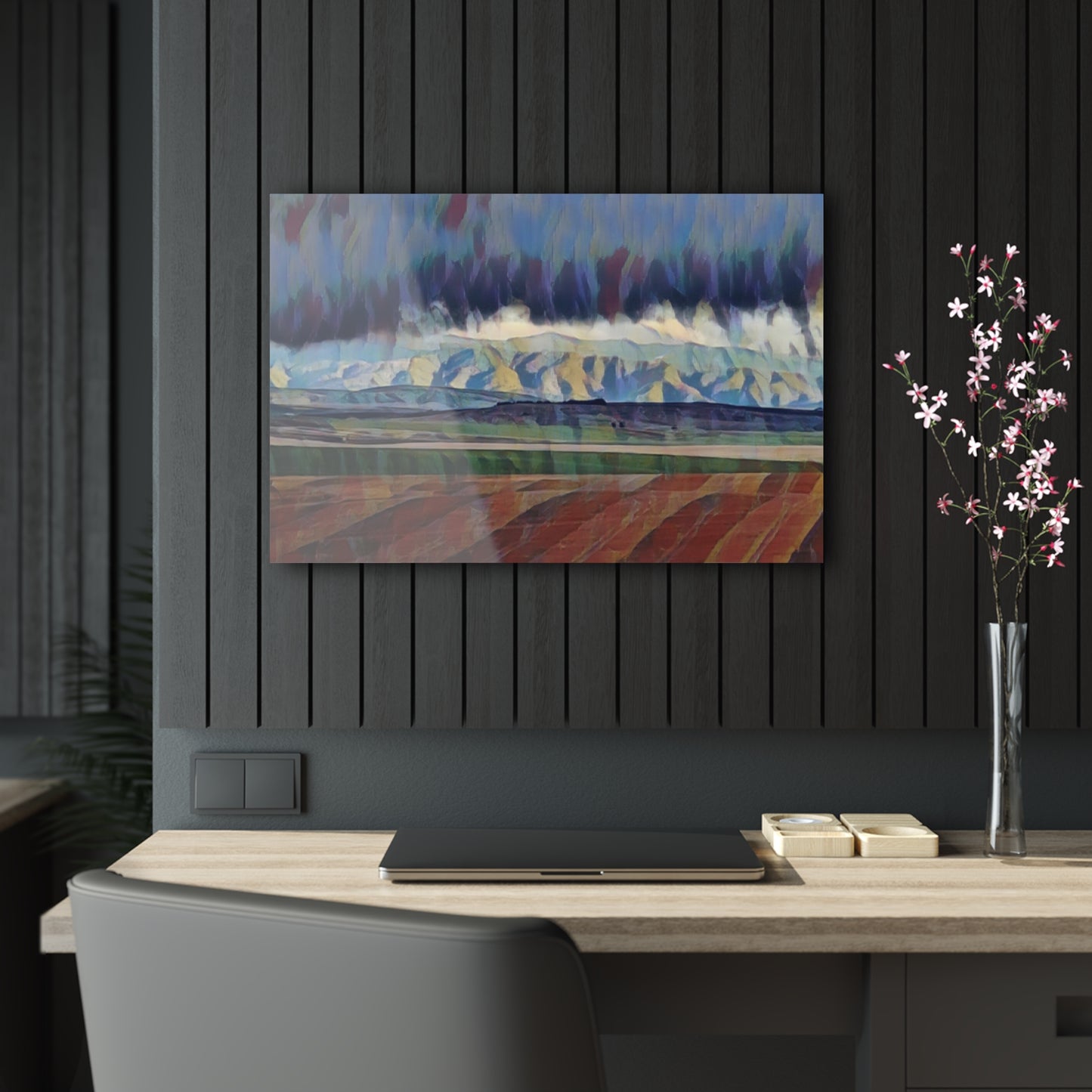 Acrylic Prints ... On-The-Prairie .. "The Storm Is Brewing" ... Central Idaho: November 2023 ... Original Works ...