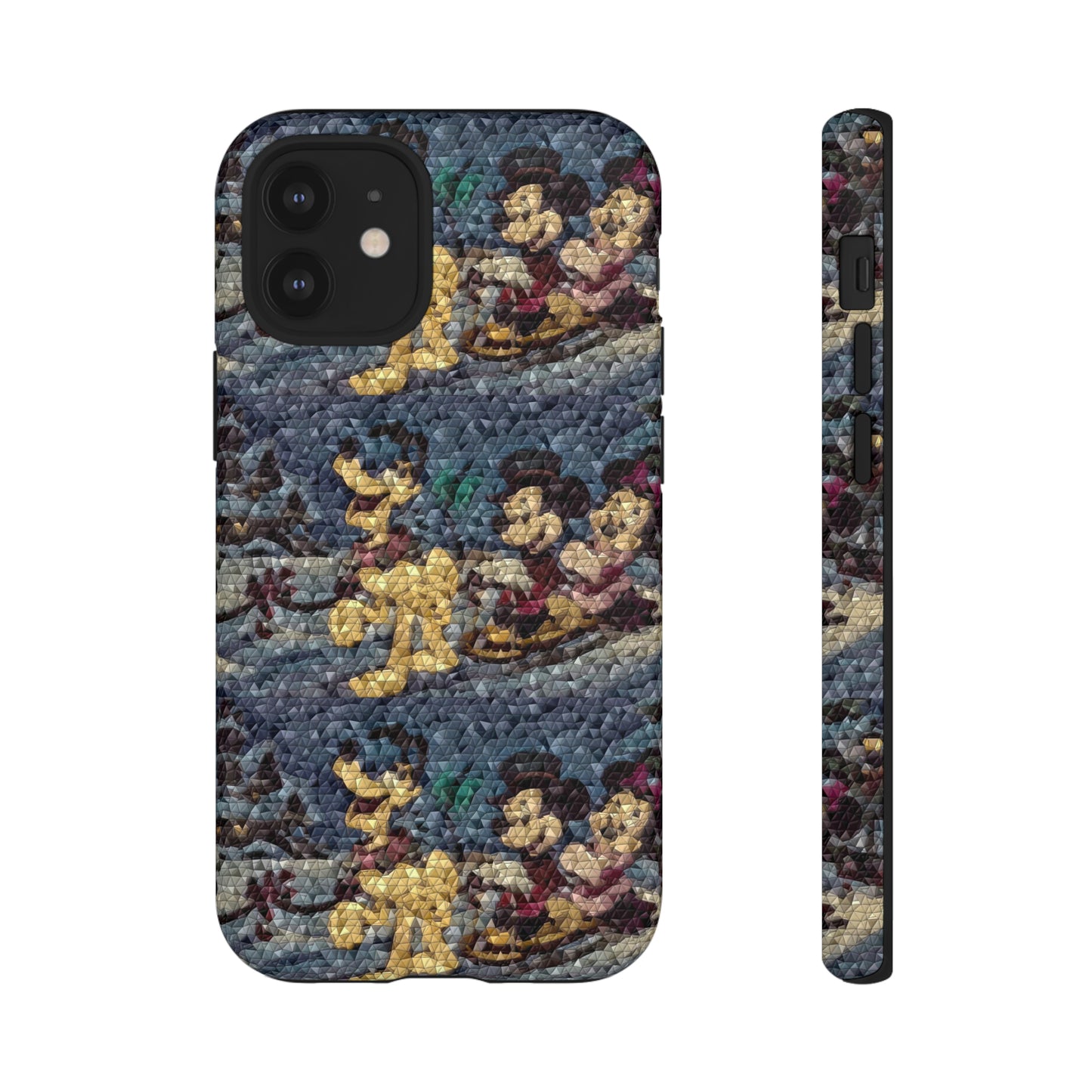 Tough Cases ... Mickey_N_Minnie Mouse & Pluto ... "A Winter Sleigh Ride" ... Original Works. Winter 2023 ...