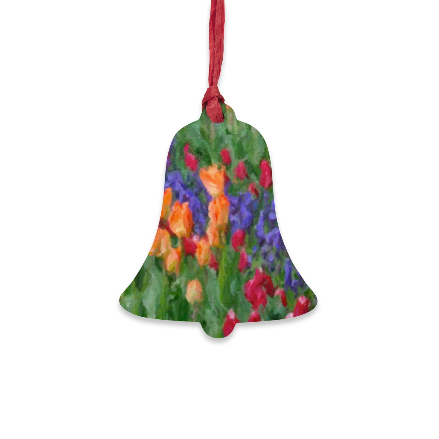Wooden Ornaments ... Skagit Valley Tulips ... Skagit Valley, Washington ... Family Archives ... Original Works ... Circa 1980's ...