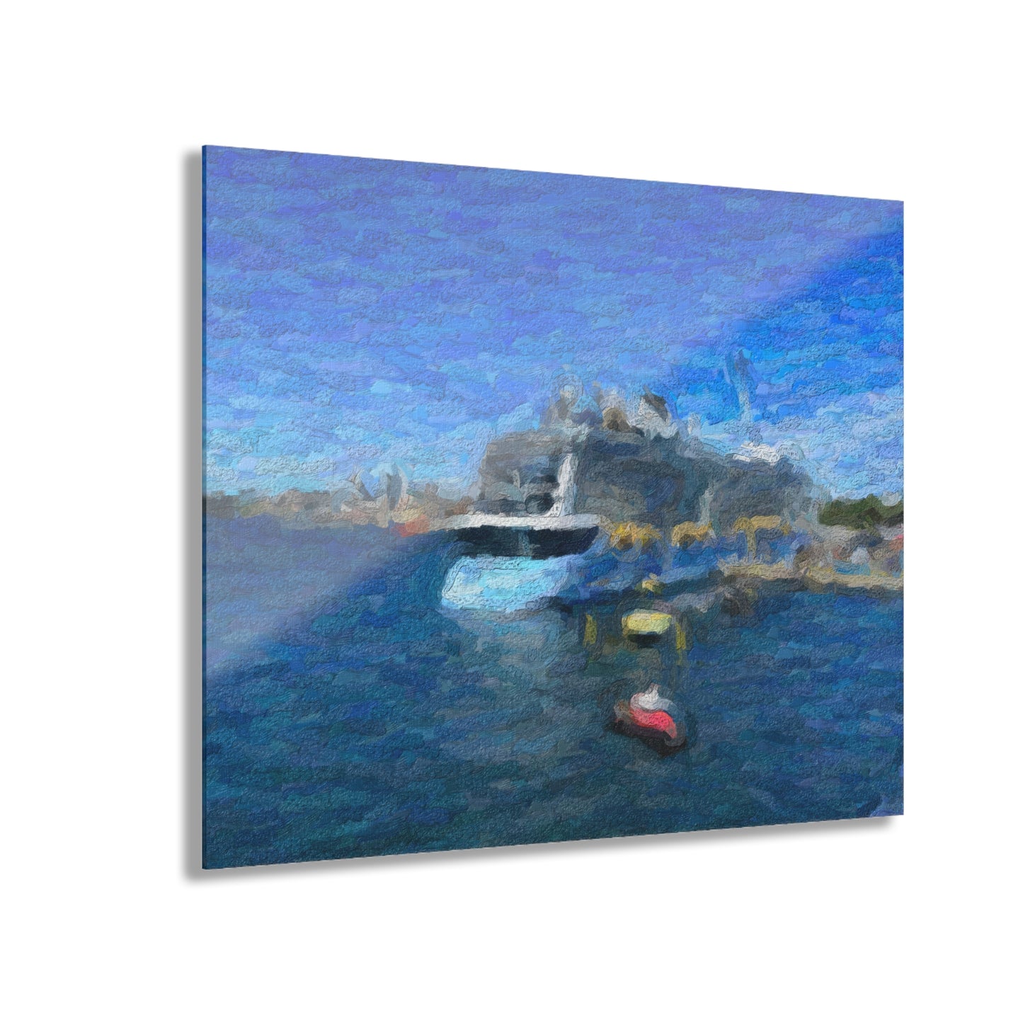 Acrylic Prints (French Cleat Hanging) ... Into Vancouver Harbor We Arrive: Celebrity Edge-Cruise ... Vancouver, British Columbia ... June 2024 ... Original Works