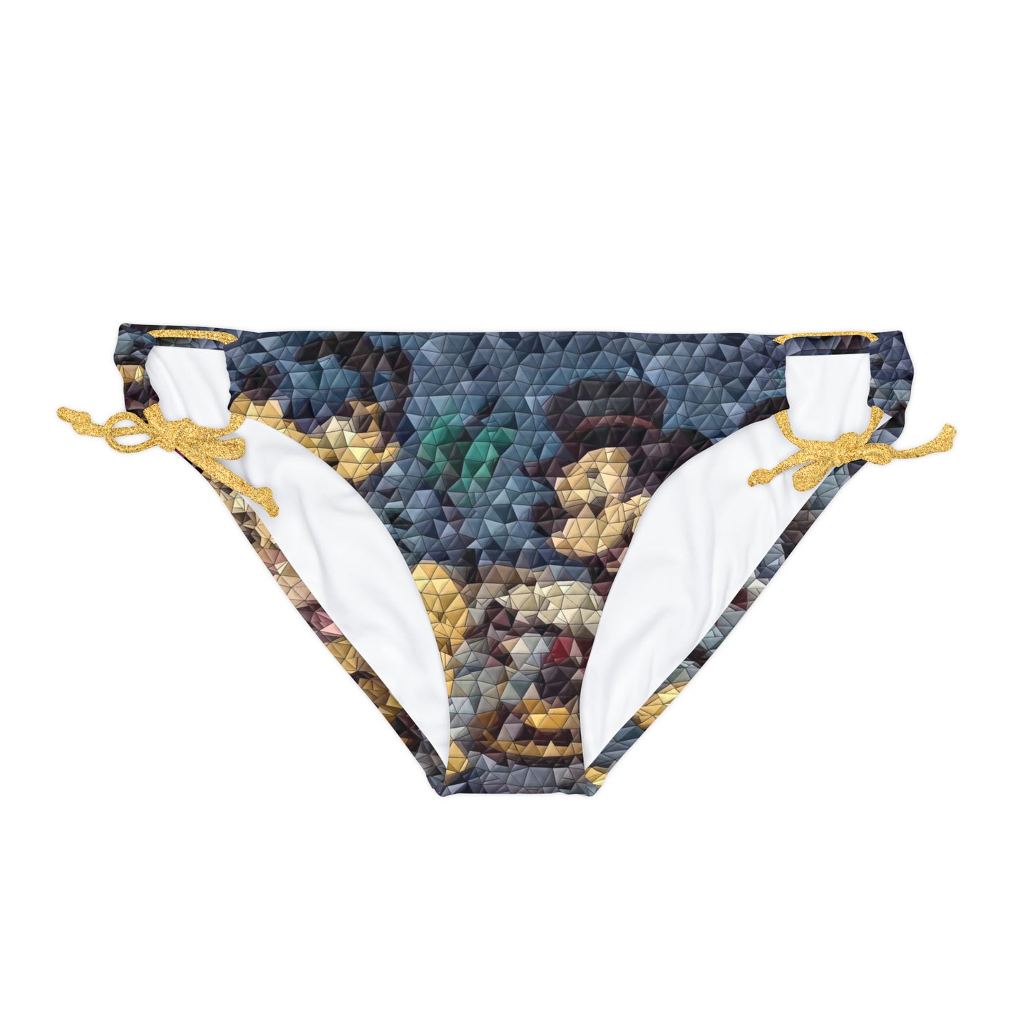 Loop Tie Side Bikini Bottom (AOP) .... Mickey_N_Minnie Mouse & Pluto ... "A Winter Sleigh Ride" ... Original Works. Winter 2023 ...