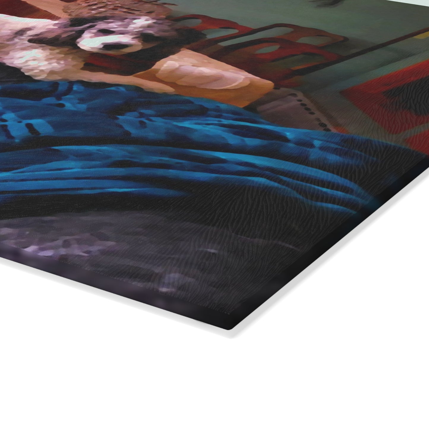 Glass Cutting Board ... Sadie Johnson_Stenzel ... "Original Works" ... December 2023 ...
