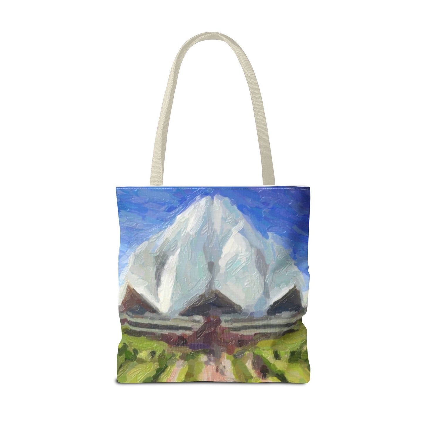 Tote Bag (AOP) ... Bahai'i-House-Of-Worship ... "New Delhi's World-Famous Lotus Temple" ... Original Works ... Delhi, India: Circa 2003-2007 ...