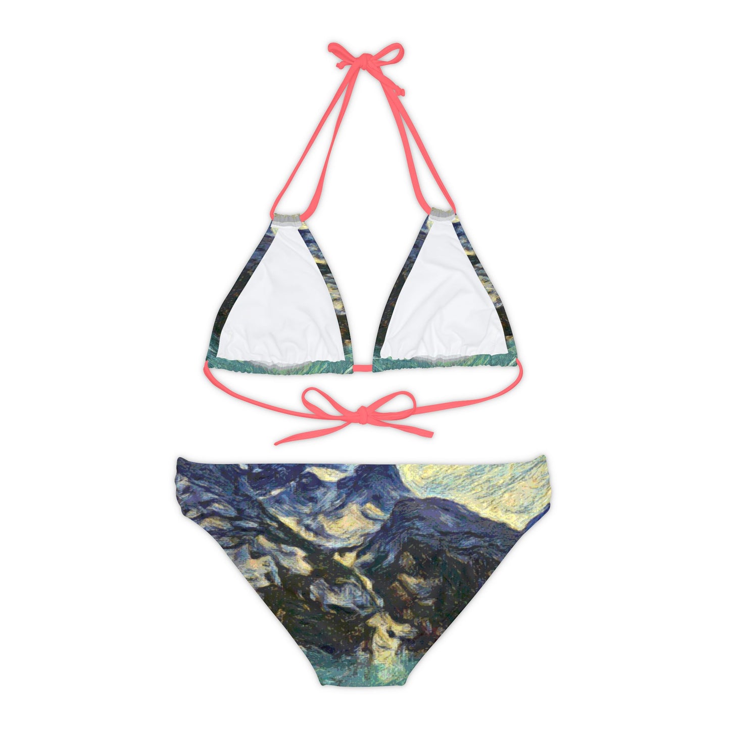 Strappy Bikini Set (AOP) ... Tracy Arm Fjord ... South Of Skagway, Alaska ... Summer: June 2024 ... Original Works ...