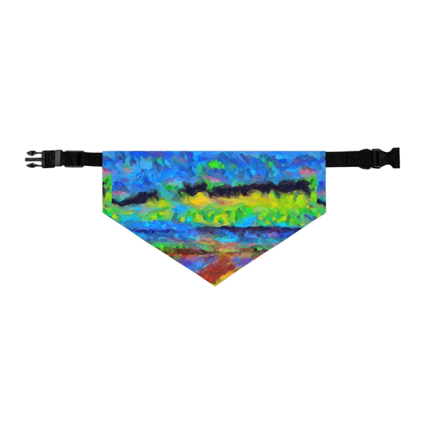 Pet Bandana Collar ... On-The-Prairie .. "The Storm Is Brewing" ... Central Idaho: November 2023 ... Original Works  ...