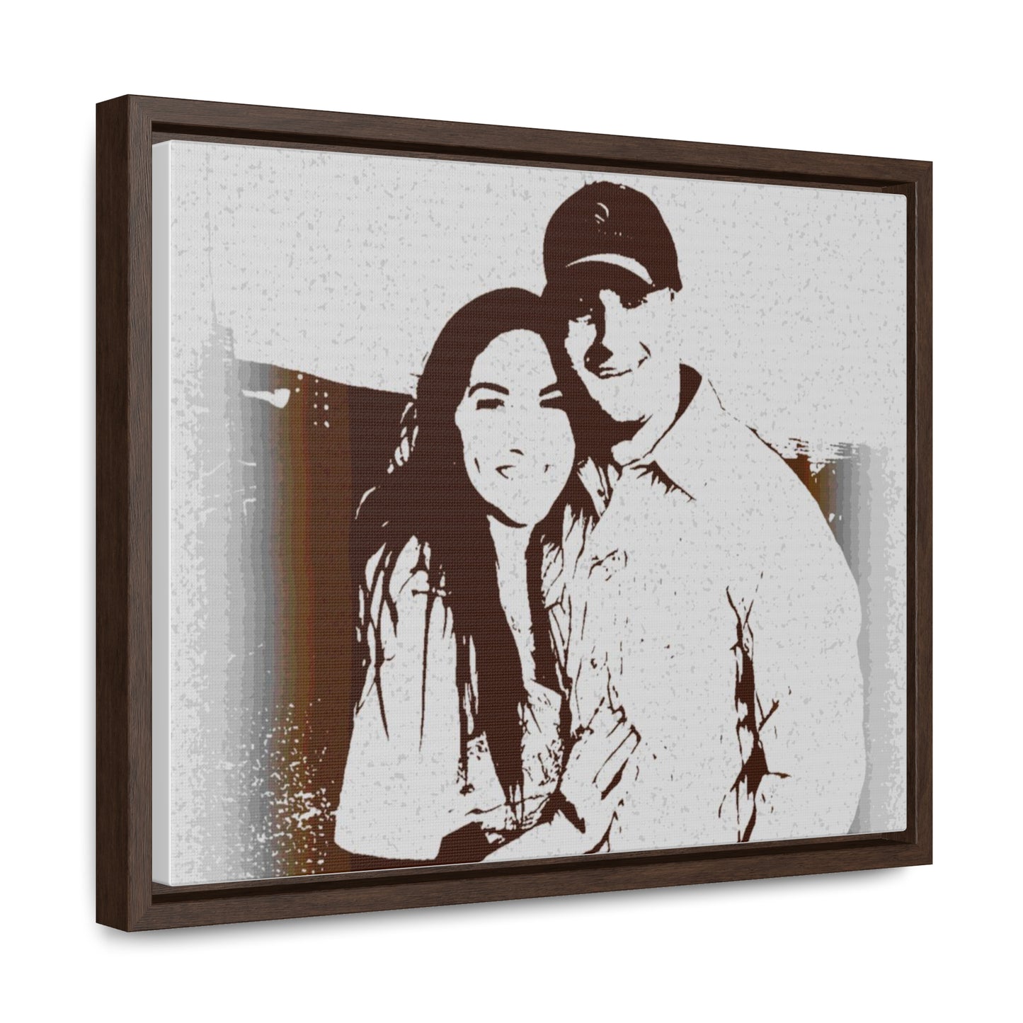 Gallery Canvas Wraps, Horizontal Frame ... "The Best Of Friends" ... Original Works ... December 2023 ... Central Idaho, USA.