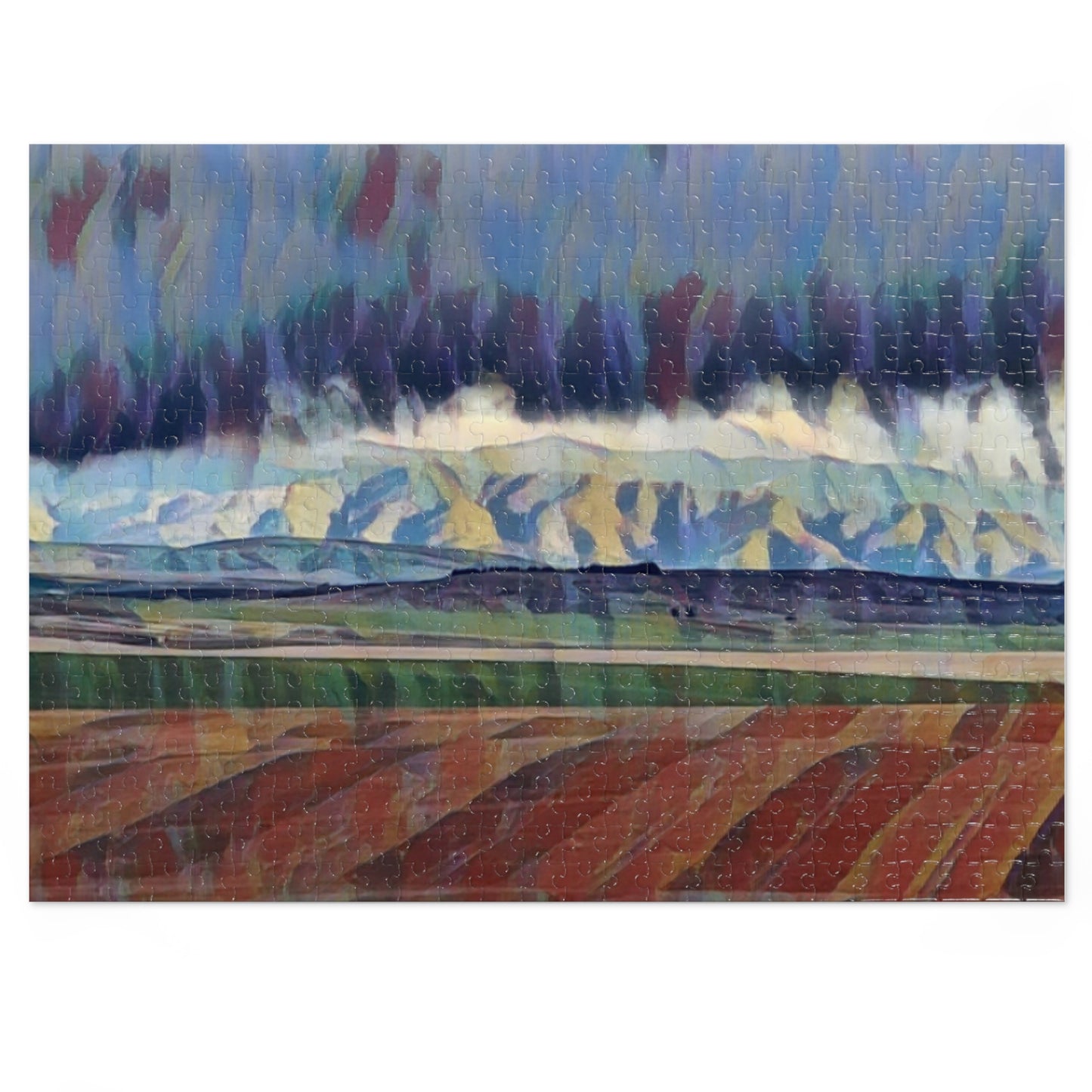 Jigsaw Puzzle (30, 110, 252, 500,1000-Piece) ... On-The-Prairie .. "The Storm Is Brewing" ... Central Idaho: November 2023 ... Original Works ...