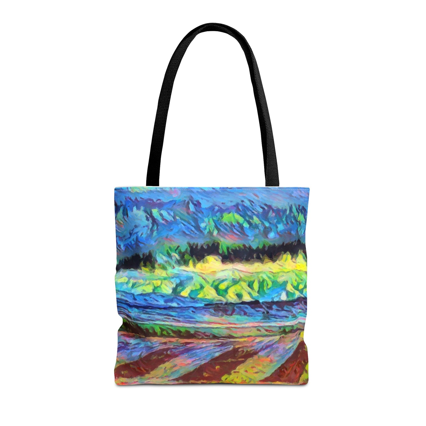 Tote Bag (AOP) ... On-The-Prairie .. "The Storm Is Brewing" ... Central Idaho: November 2023 ... Original Works ...