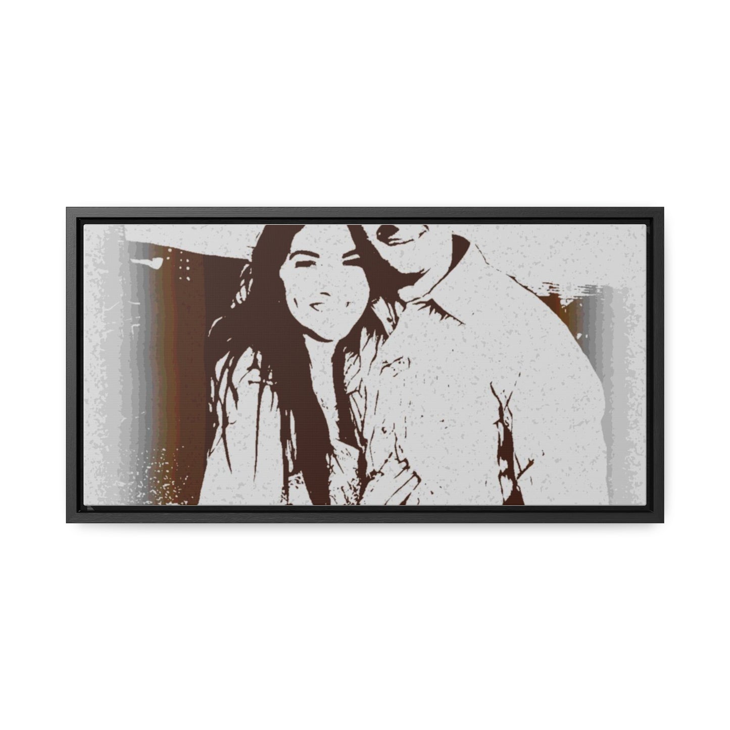 Gallery Canvas Wraps, Horizontal Frame ... "The Best Of Friends" ... Original Works ... December 2023 ... Central Idaho, USA.