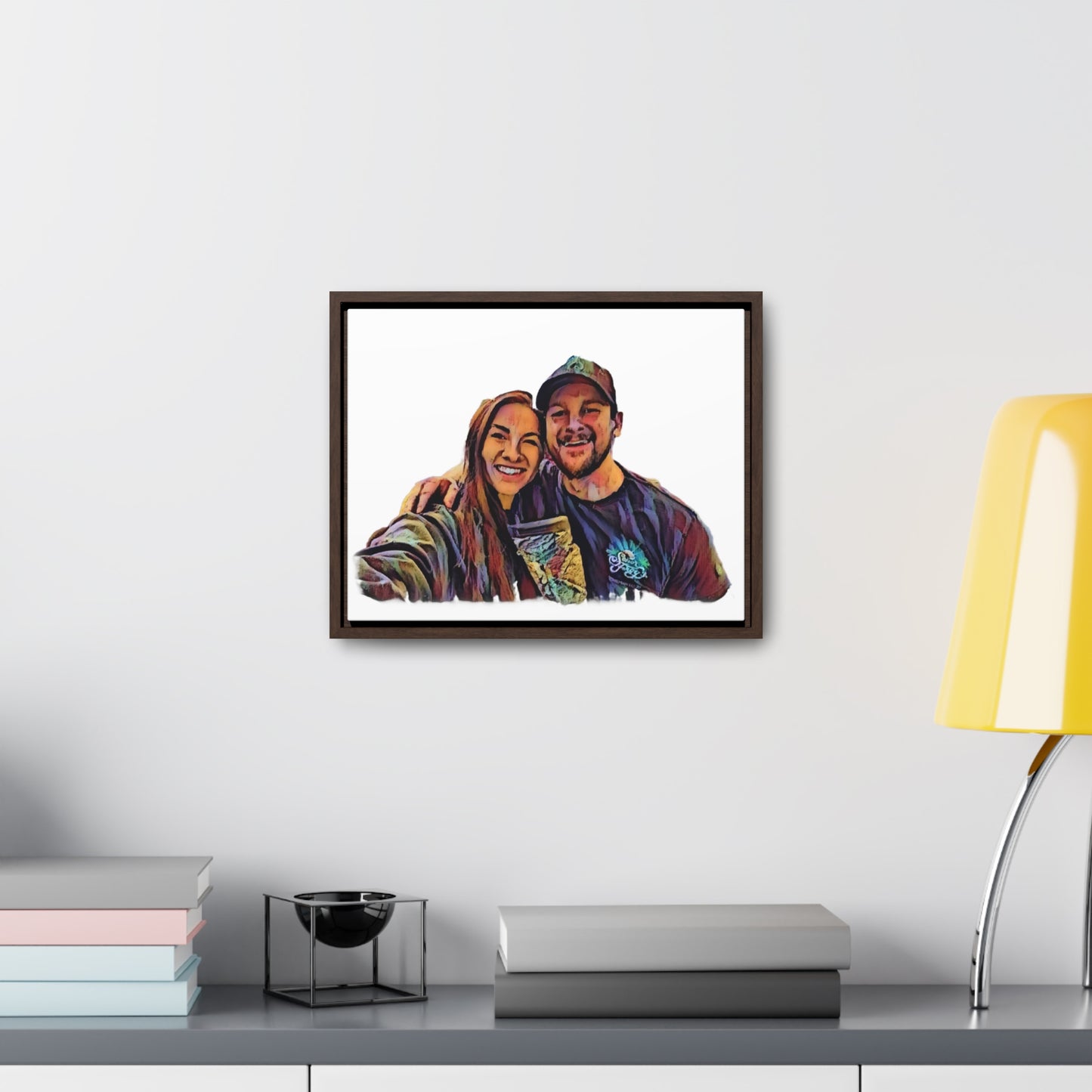 Gallery Canvas Wraps, Horizontal Frame ... "The Best Of Friends" ... Original Works ... December 2023 ... Central Idaho, USA.