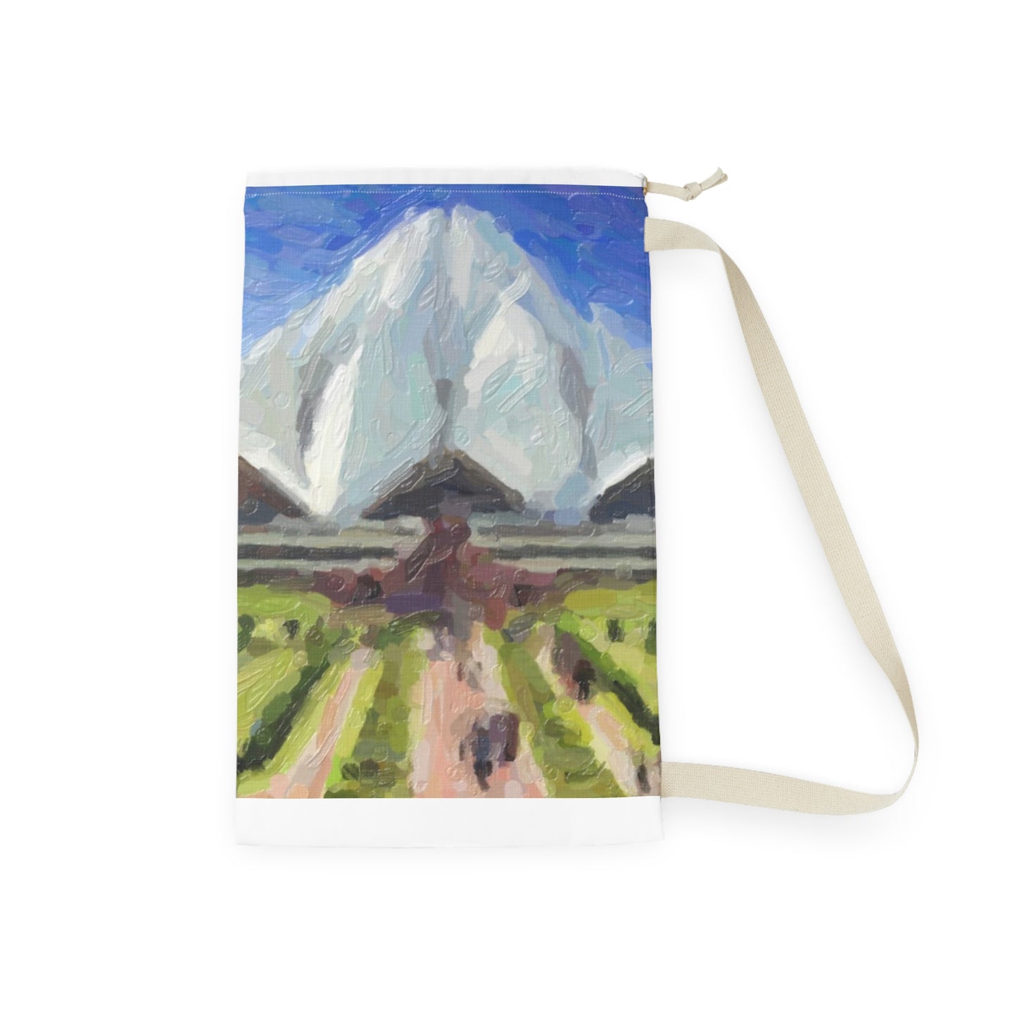 Laundry Bag ... Bahai'i-House-Of-Worship ... "New Delhi's World-Famous Lotus Temple" ... Original Works ... Delhi, India: Circa 2003-2007 ...