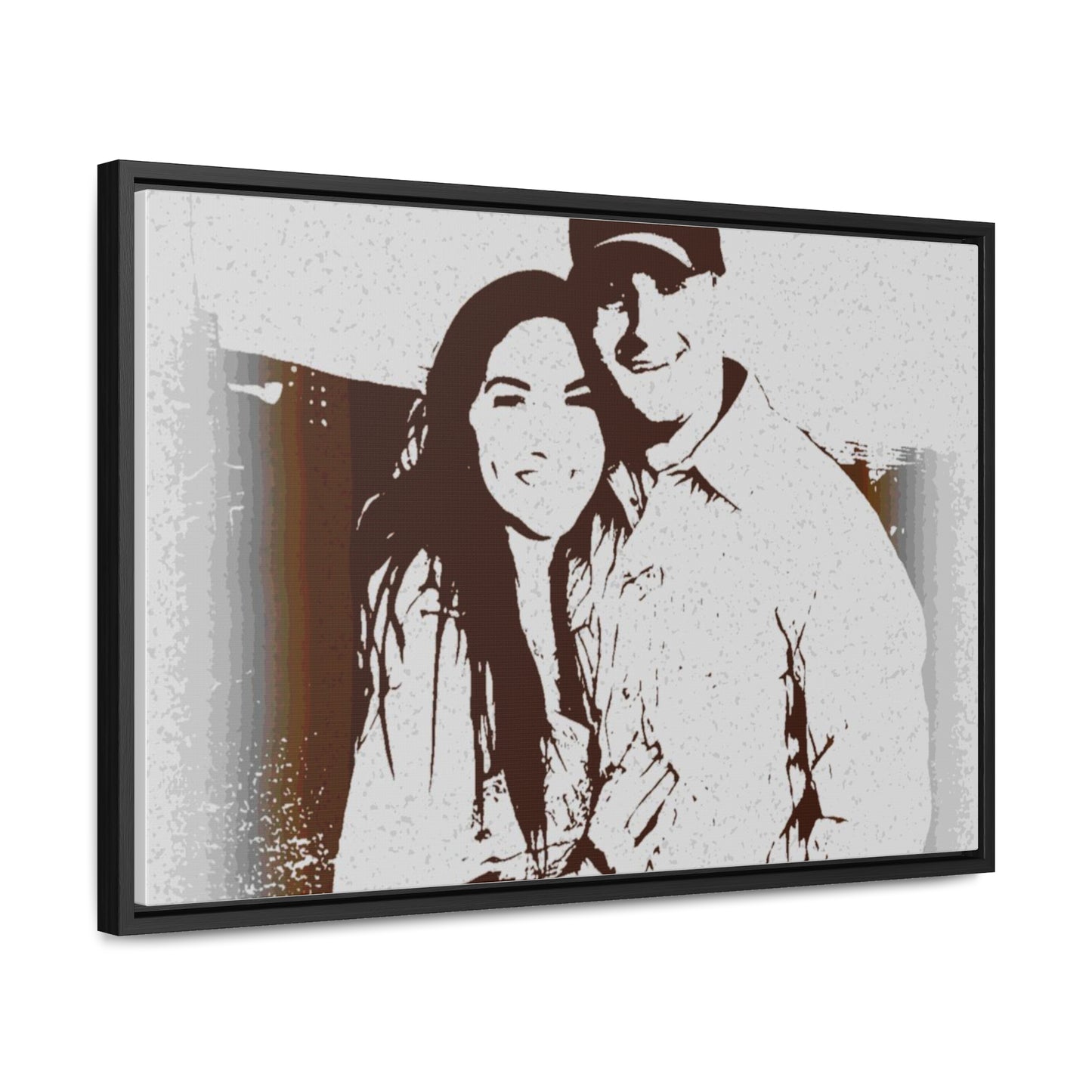 Gallery Canvas Wraps, Horizontal Frame ... "The Best Of Friends" ... Original Works ... December 2023 ... Central Idaho, USA.