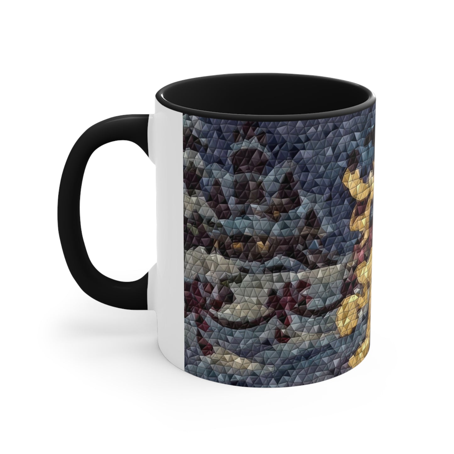 Accent Coffee Mug, 11oz ... Mickey_N_Minnie Mouse & Pluto ... "A Winter Sleigh Ride" ... Original Works. Winter 2023 ...
