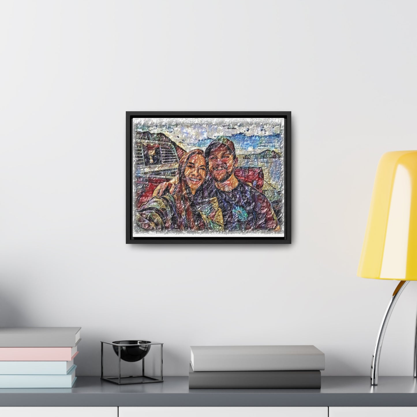 Gallery Canvas Wraps, Horizontal Frame ... "The Best Of Friends" ... Original Works ... December 2023 ... Central Idaho, USA.
