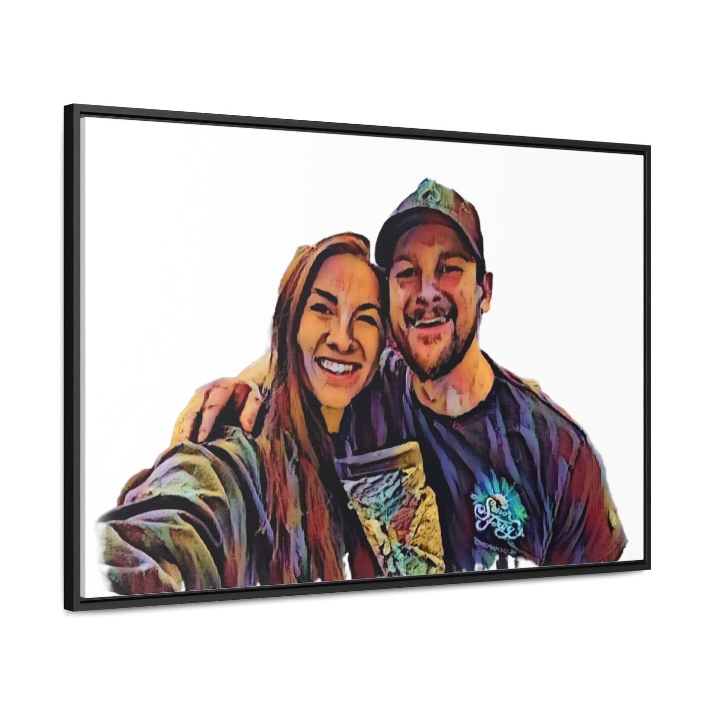 Gallery Canvas Wraps, Horizontal Frame ... "The Best Of Friends" ... Original Works ... December 2023 ... Central Idaho, USA.