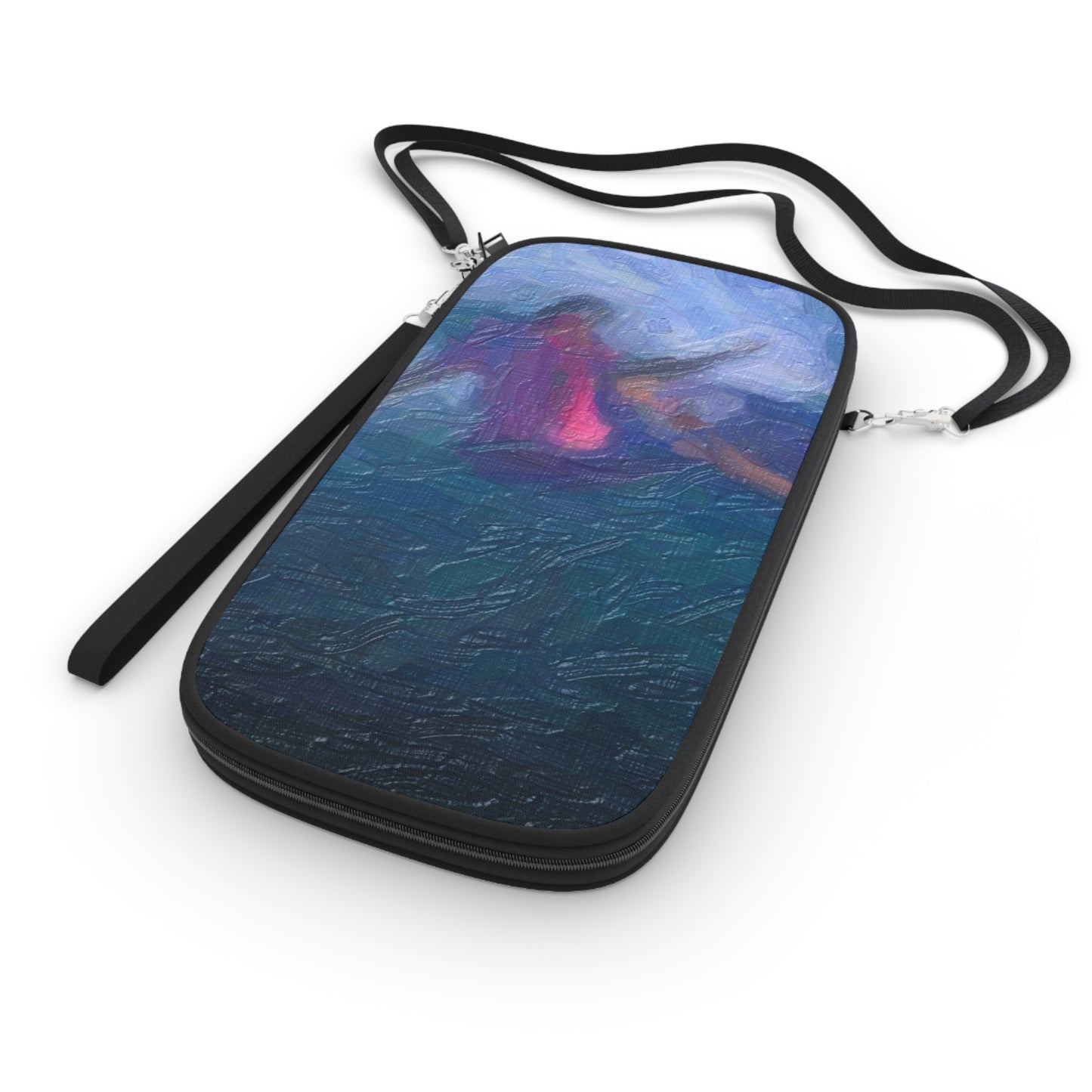 Passport Wallet ... Paris_2024_Surfing Competition-Tahiti_French-Polynesia .... 'Gabriel Medina World Campion Drops-In' ... Original Works ...