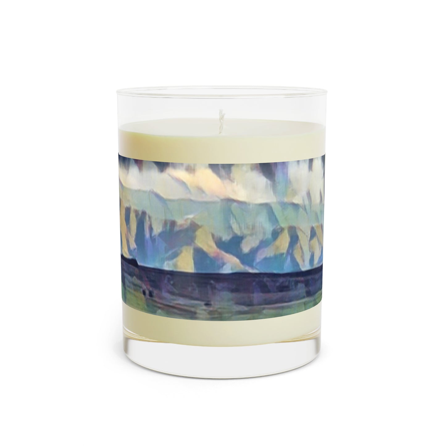 Scented Candle - Full Glass, 11oz ... On-The-Prairie .. "The Storm Is Brewing" ... Central Idaho: November 2023 ... Original Works ...