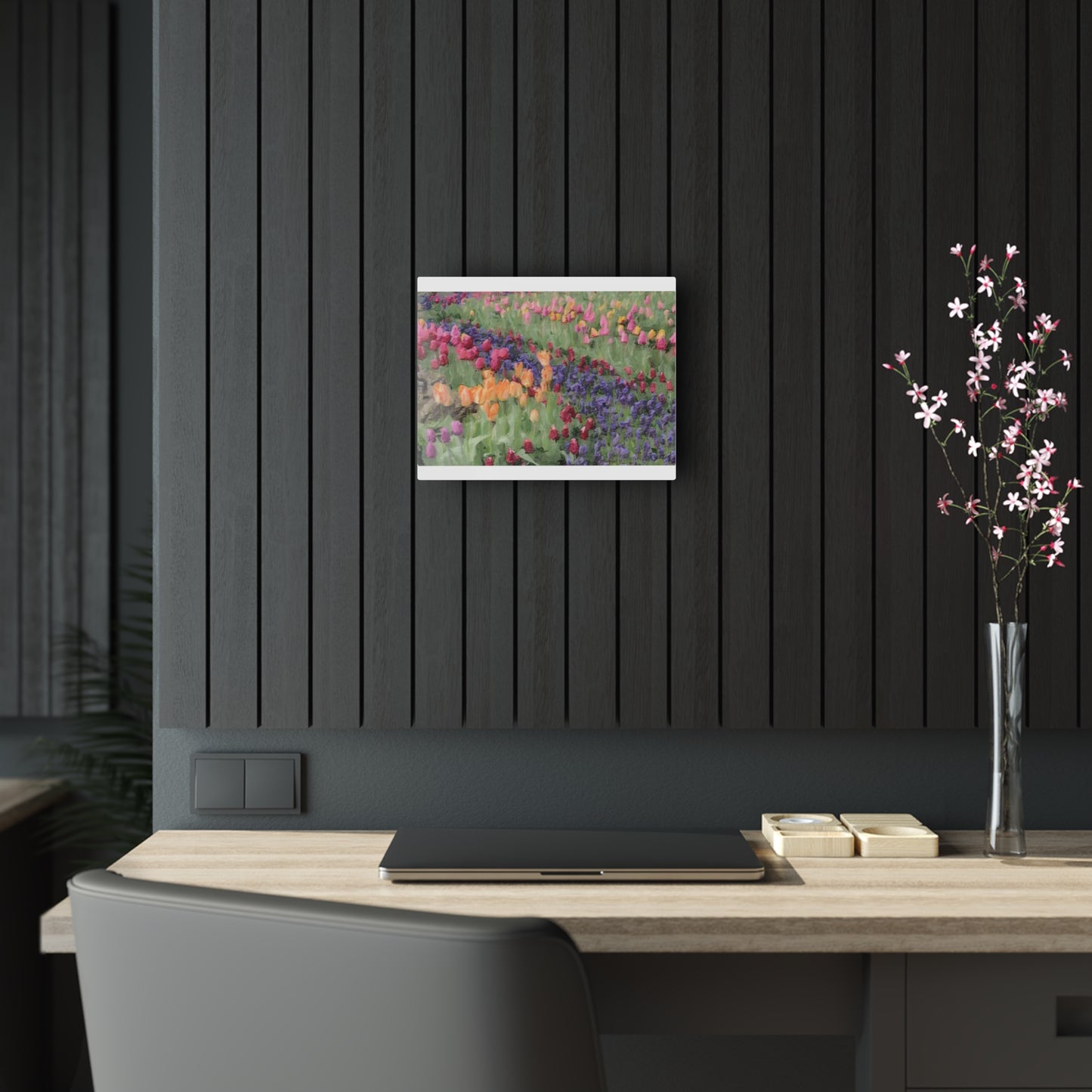 Acrylic Prints ... Skagit Valley Tulips ... Skagit Valley, Washington ... Family Archives ... Original Works ... Circa 1980's ...