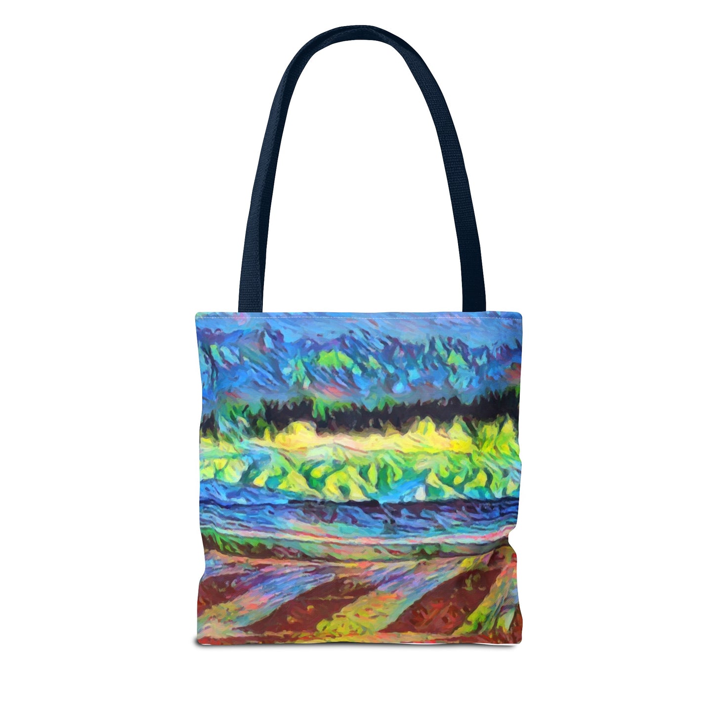 Tote Bag (AOP) ... On-The-Prairie .. "The Storm Is Brewing" ... Central Idaho: November 2023 ... Original Works ...