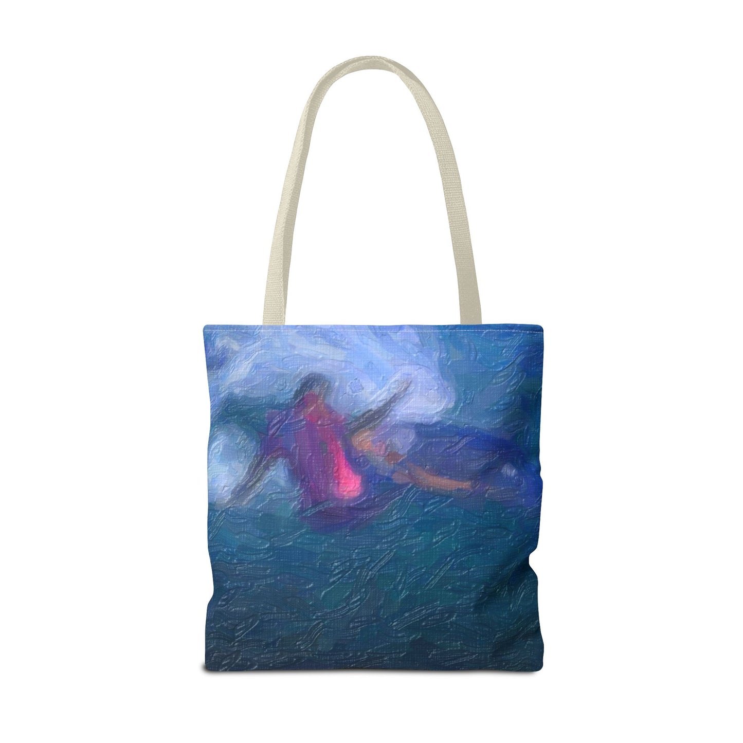 Tote Bag (AOP) ... Paris_2024_Surfing Competition-Tahiti_French-Polynesia .... 'Gabriel Medina World Campion Drops-In' ... Original Works ...