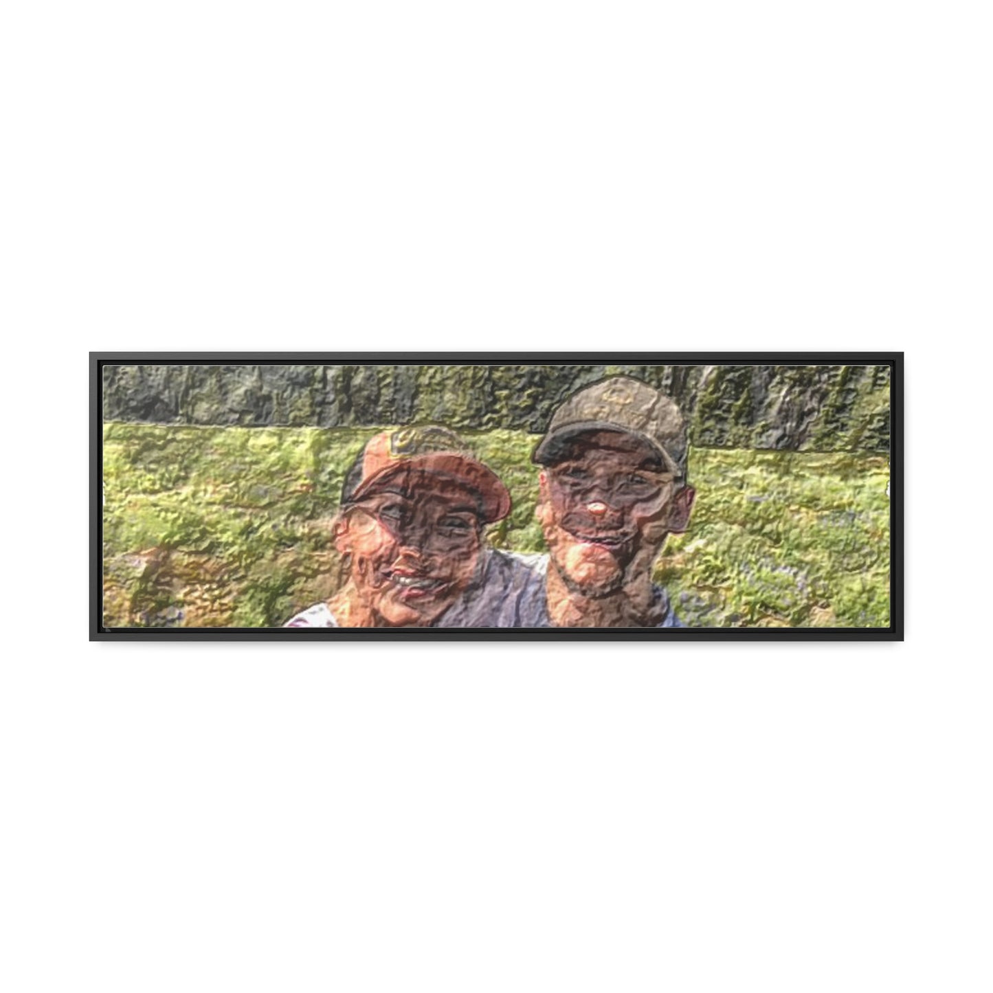 Gallery Canvas Wraps, Horizontal Frame ... "The Best Of Friends" ... Original Works ... December 2023 ... Central Idaho, USA.