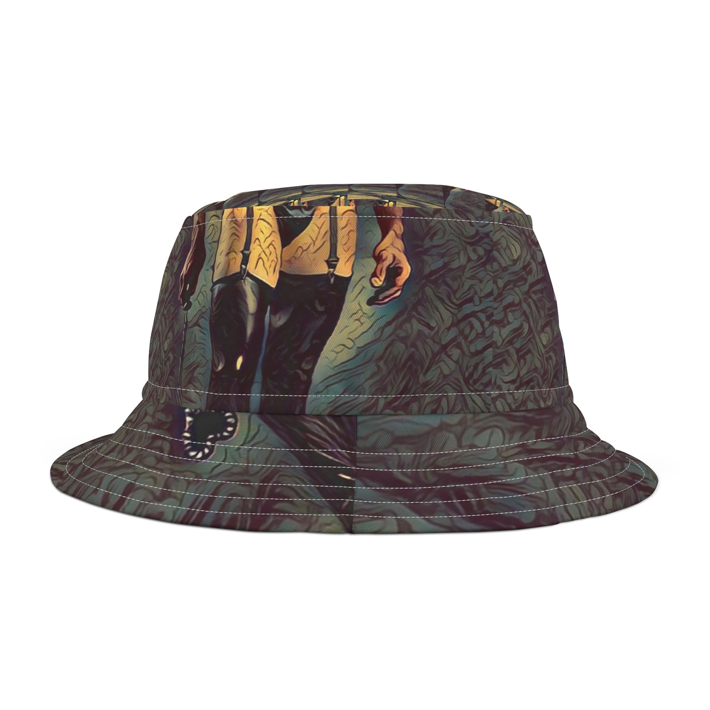 Bucket Hat (AOP) ... Take A Stroll On The Wild Side ... "A Male Model" Shoot: Brussels, 2003 ... Original Works ...