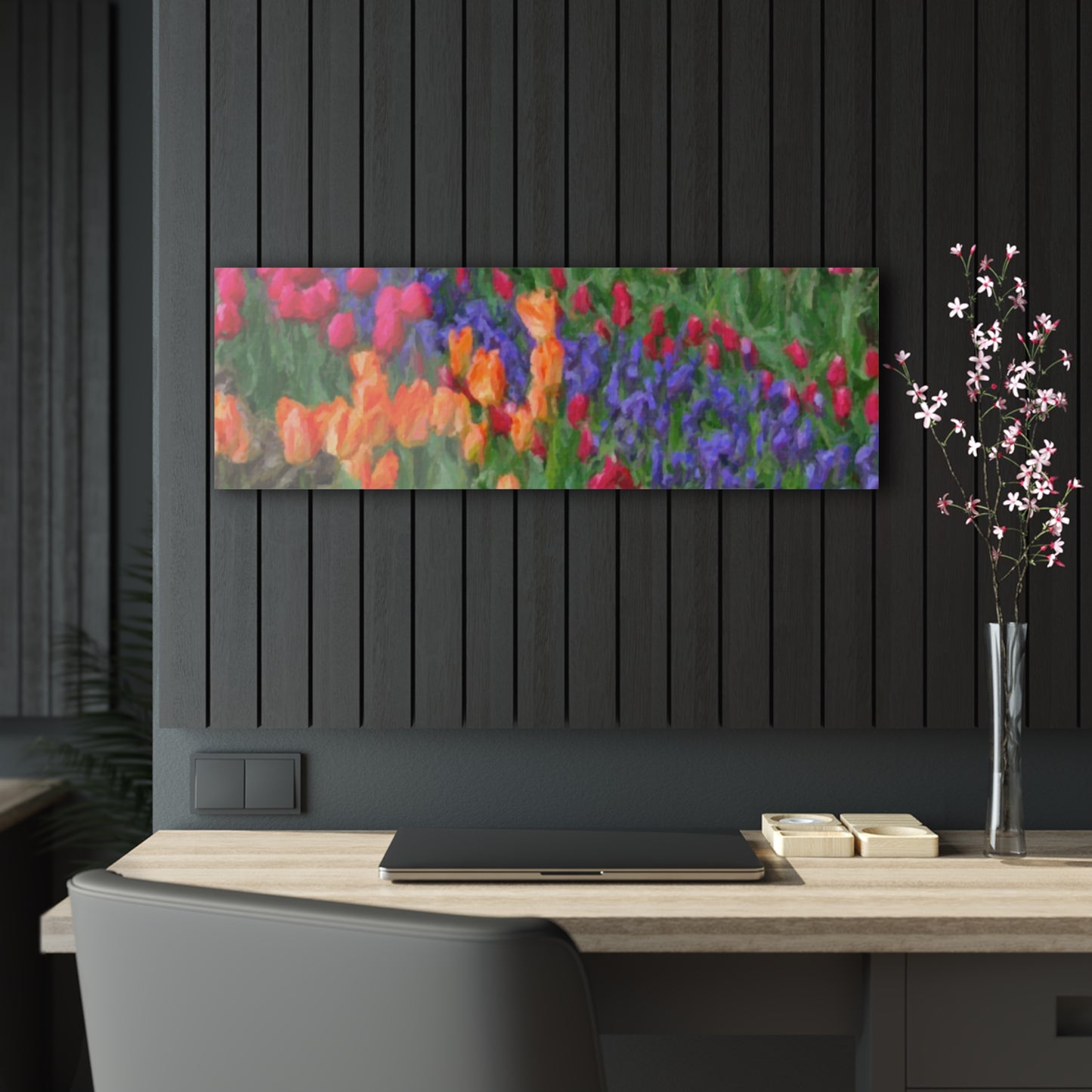 Acrylic Prints ... Skagit Valley Tulips ... Skagit Valley, Washington ... Family Archives ... Original Works ... Circa 1980's ...