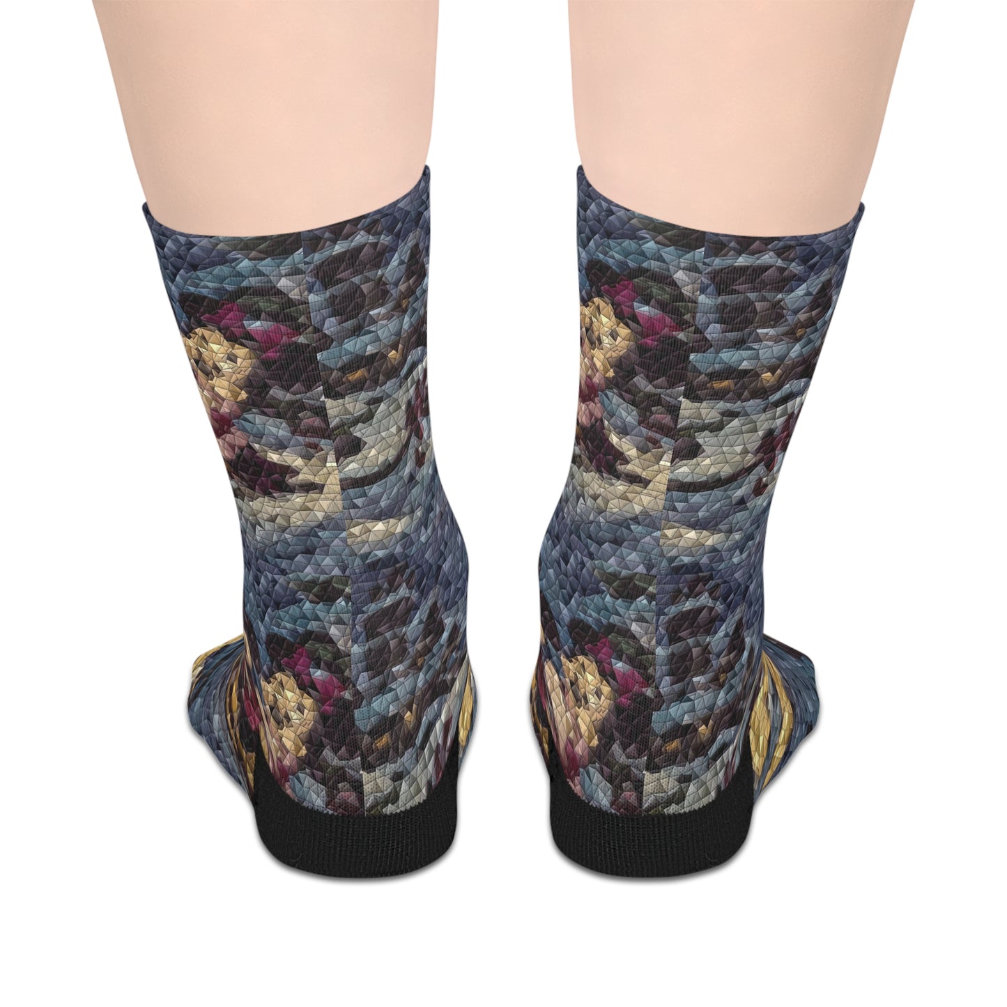 Mid-length Socks ... Mickey_N_Minnie Mouse & Pluto ... "A Winter Sleigh Ride" ... Original Works. Winter 2023 ...