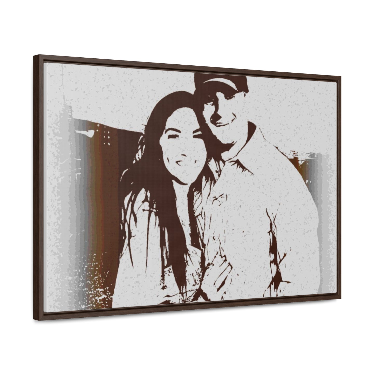 Gallery Canvas Wraps, Horizontal Frame ... "The Best Of Friends" ... Original Works ... December 2023 ... Central Idaho, USA.