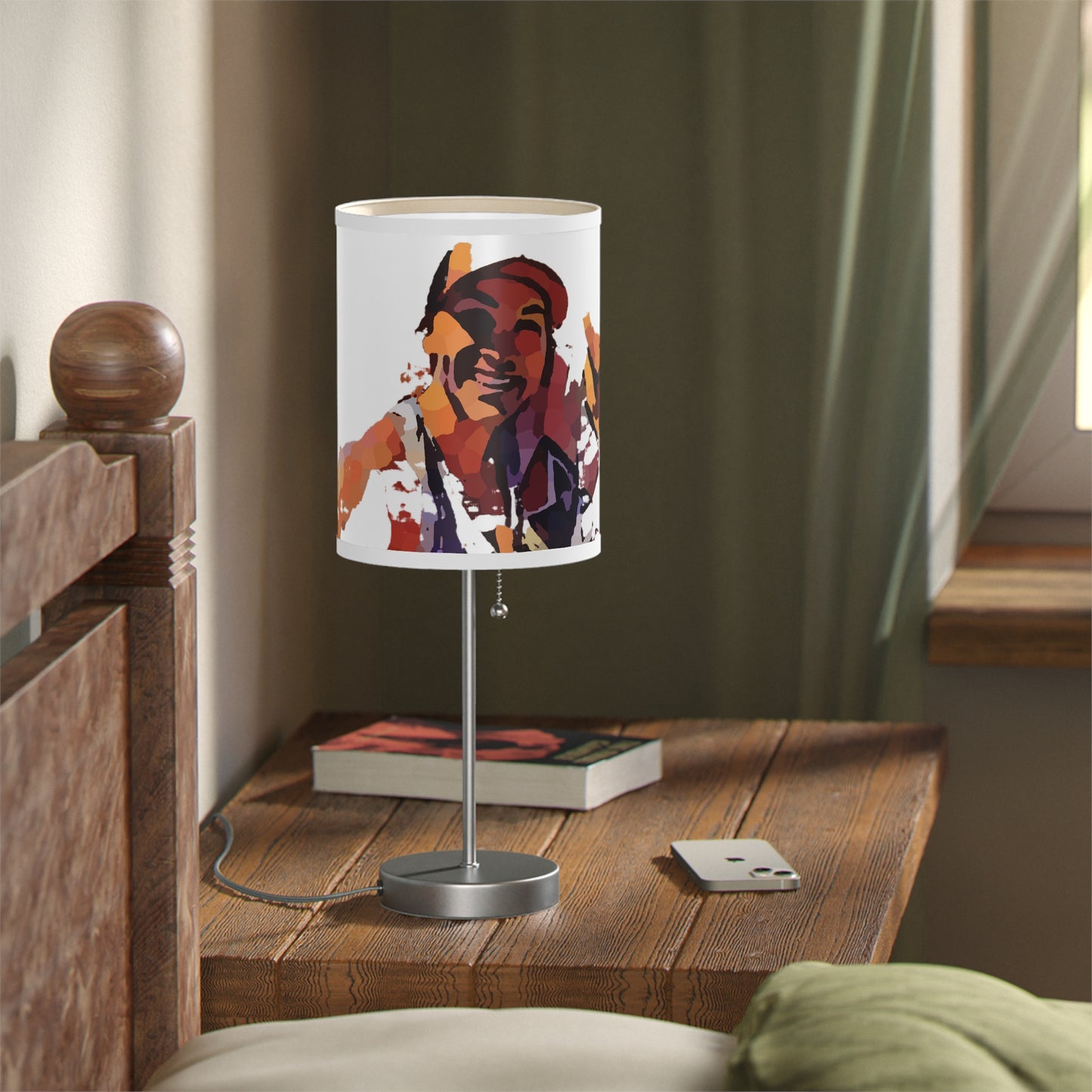 Lamp on a Stand, US|CA plug ... "The Best Of Friends" ... Original Works ... December 2023 ... Central Idaho, USA.