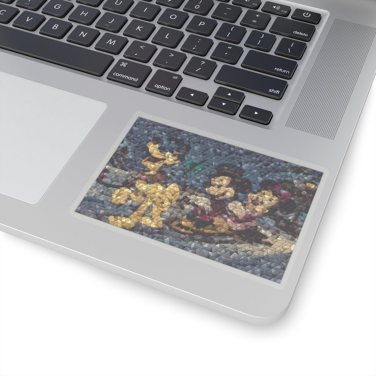 Kiss-Cut Stickers ... Mickey_N_Minnie Mouse & Pluto ... "A Winter Sleigh Ride" ... Original Works. Winter 2023 ...