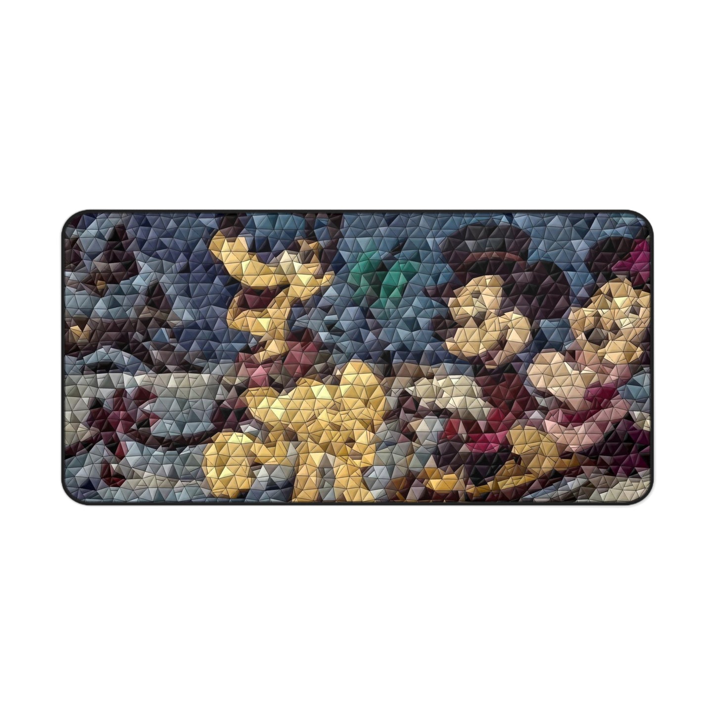 Desk Mat ... Mickey_N_Minnie Mouse & Pluto ... "A Winter Sleigh Ride" ... Original Works. Winter 2023 ...