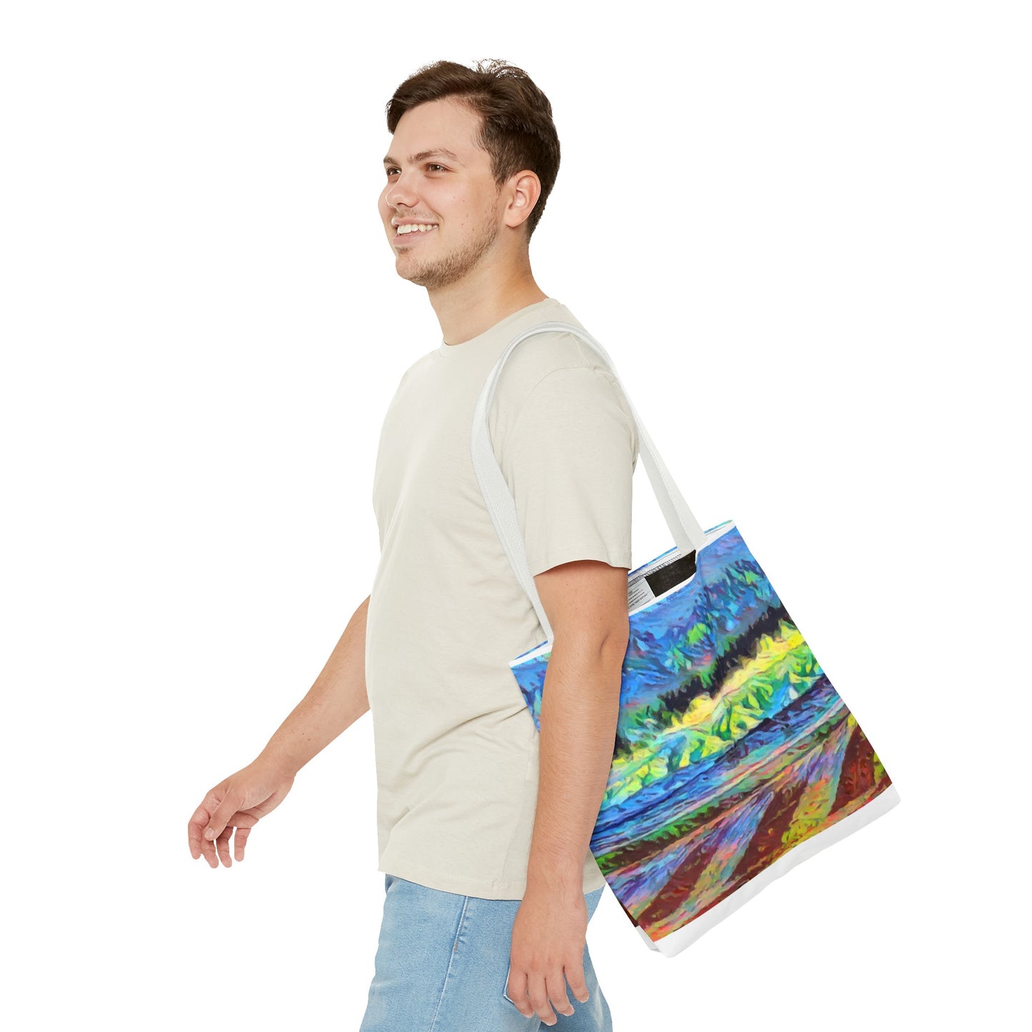 Tote Bag (AOP) ... On-The-Prairie .. "The Storm Is Brewing" ... Central Idaho: November 2023 ... Original Works ...
