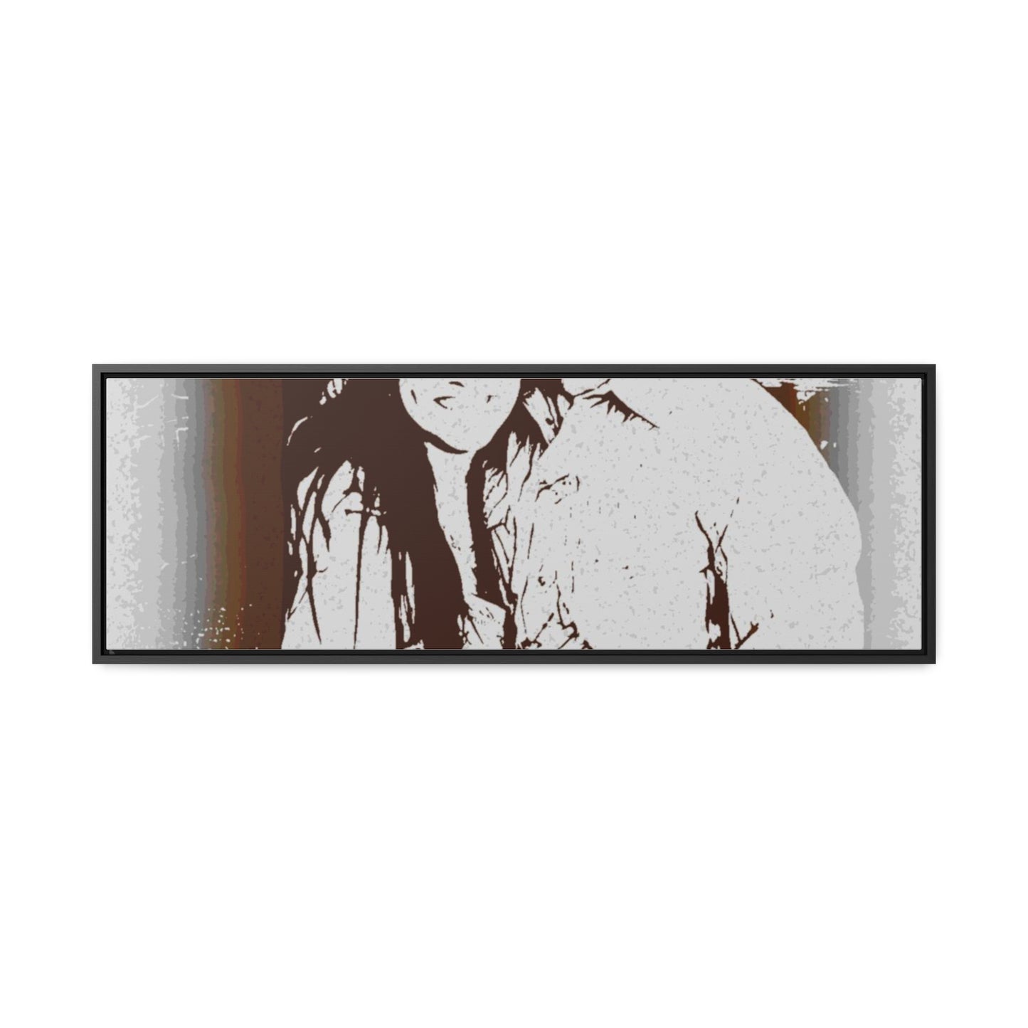 Gallery Canvas Wraps, Horizontal Frame ... "The Best Of Friends" ... Original Works ... December 2023 ... Central Idaho, USA.