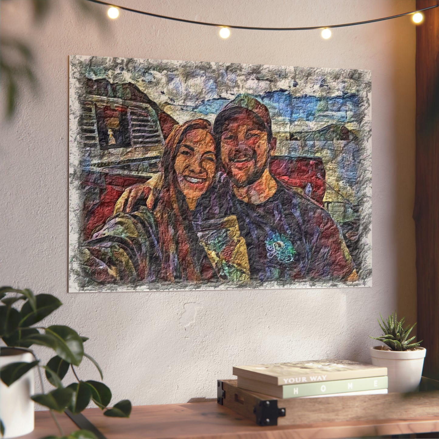 Aluminum Composite Panels ... "The Best Of Friends" ... Original Works ... December 2023 ... Central Idaho, USA.