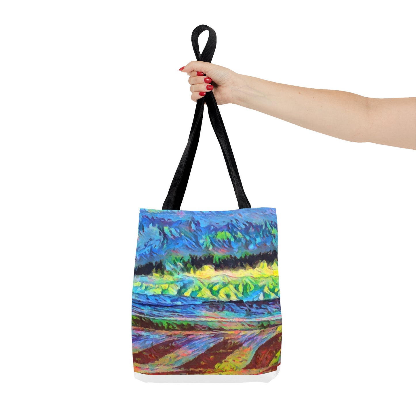 Tote Bag (AOP) ... On-The-Prairie .. "The Storm Is Brewing" ... Central Idaho: November 2023 ... Original Works ...
