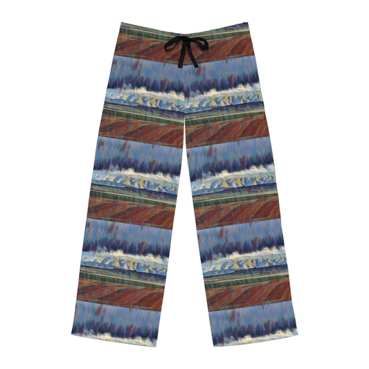 Men's Pajama Pants (AOP) ... On-The-Prairie .. "The Storm Is Brewing" ... Central Idaho: November 2023 ... Original Works ...