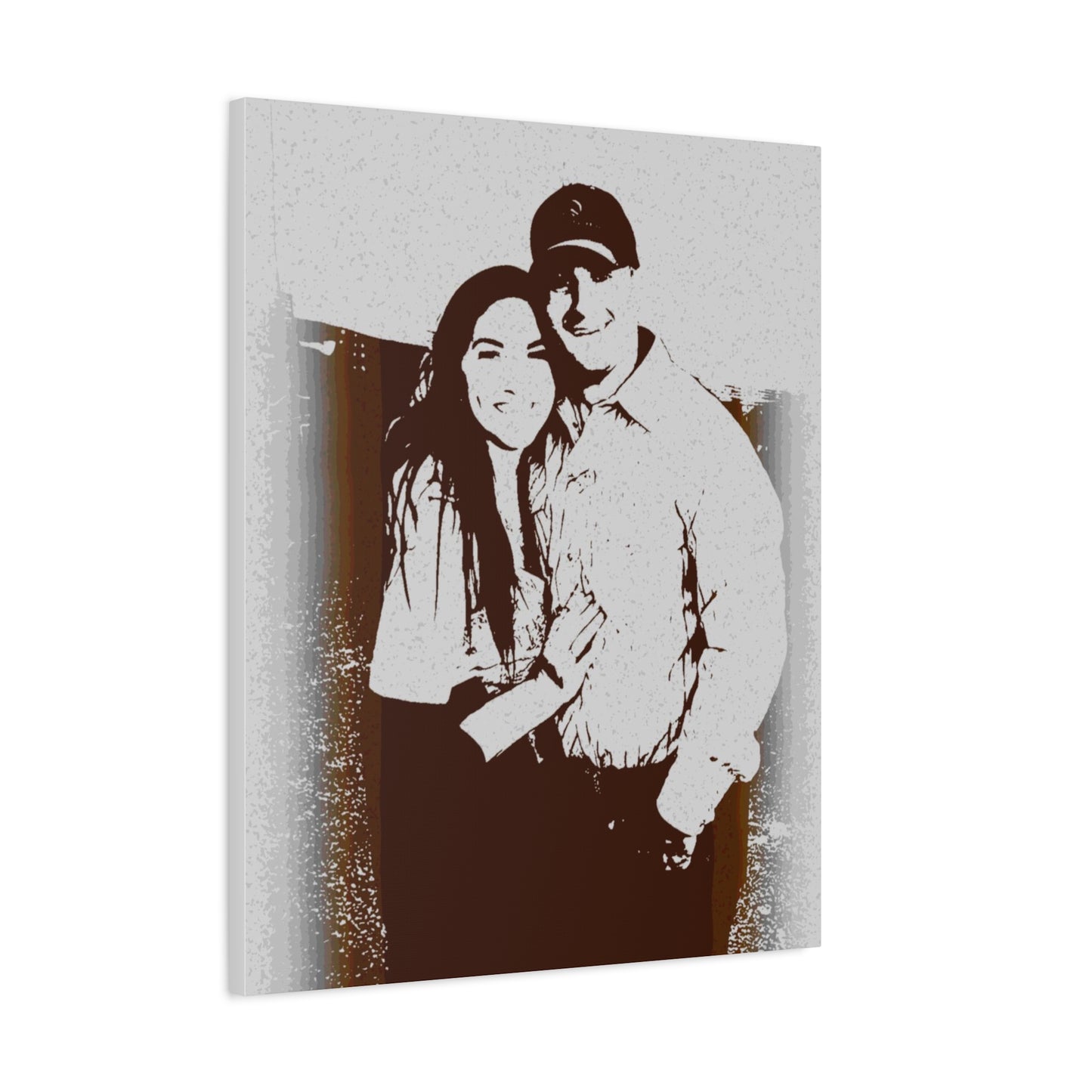 Matte Canvas, Stretched, 1.25" ... "The Best Of Friends" ... Original Works ... December 2023 ... Central Idaho, USA.