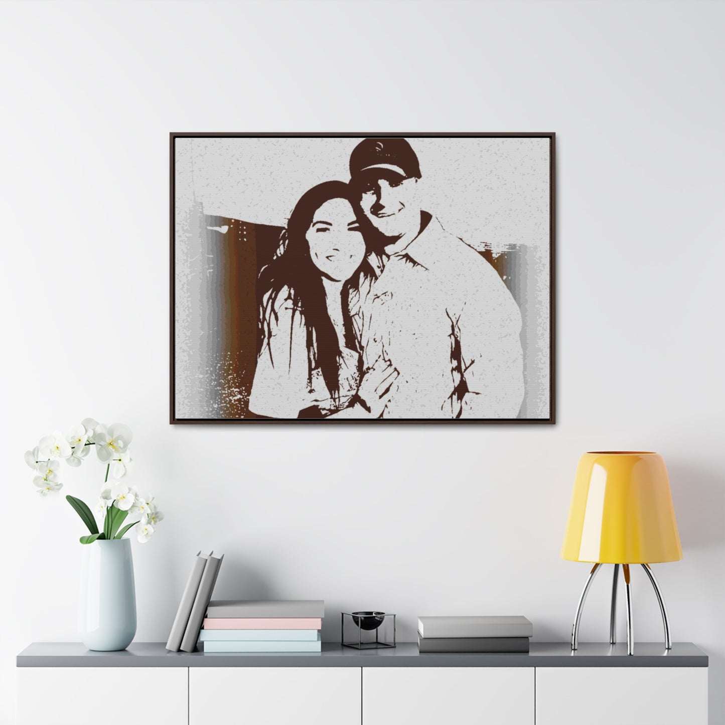 Gallery Canvas Wraps, Horizontal Frame ... "The Best Of Friends" ... Original Works ... December 2023 ... Central Idaho, USA.