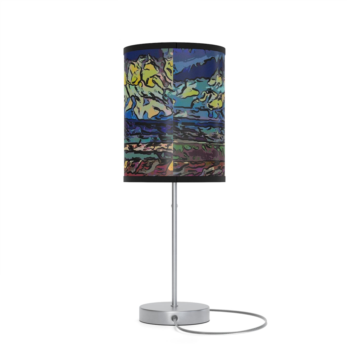 Lamp on a Stand, US|CA plug ...  On-The-Prairie .. "The Storm Is Brewing" ... Central Idaho: November 2023 ... Original Works ...