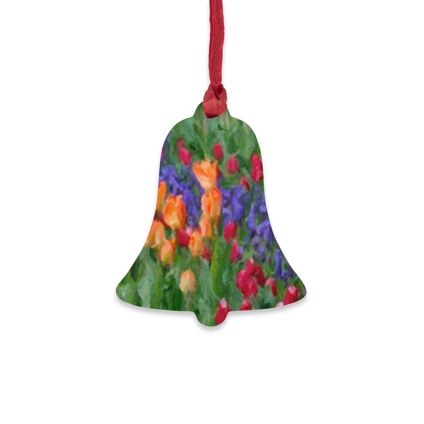 Wooden Ornaments ... Skagit Valley Tulips ... Skagit Valley, Washington ... Family Archives ... Original Works ... Circa 1980's ...