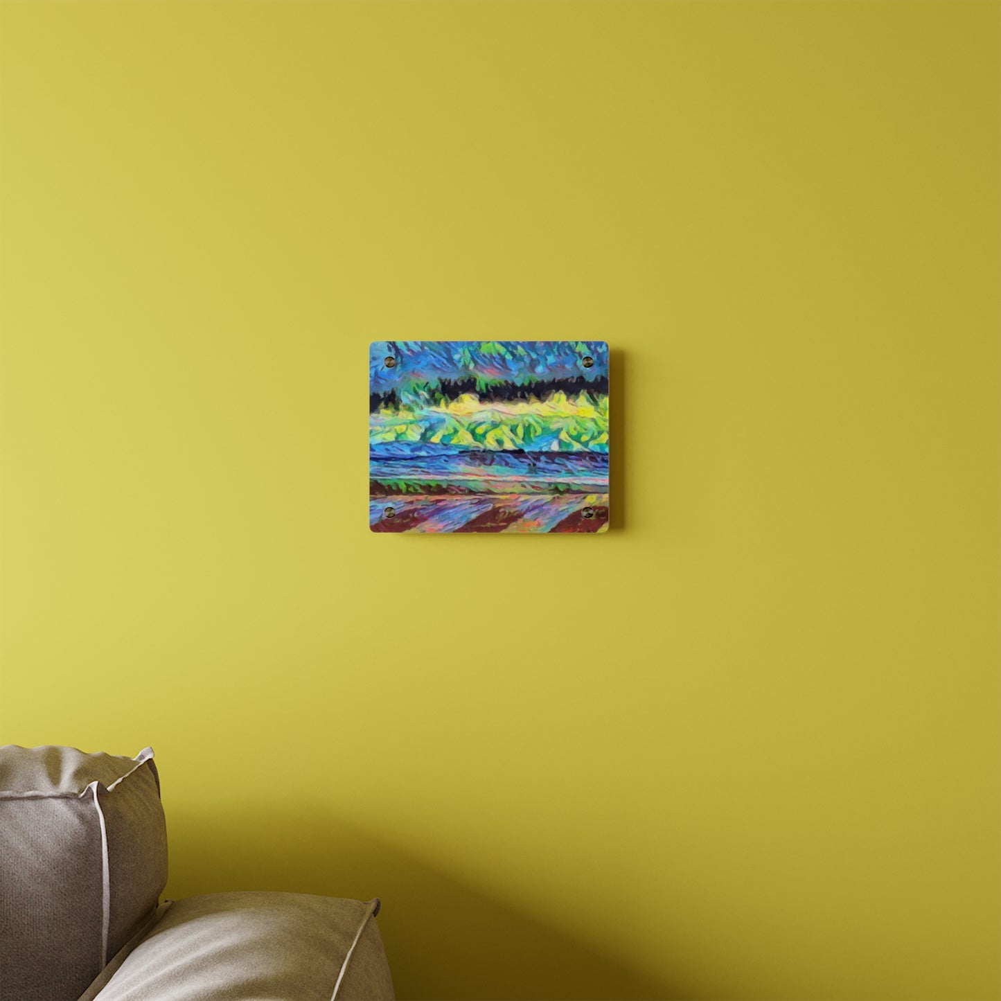 Acrylic Wall Art Panels ... On-The-Prairie .. "The Storm Is Brewing" ... Central Idaho: November 2023 ... Original Works ...