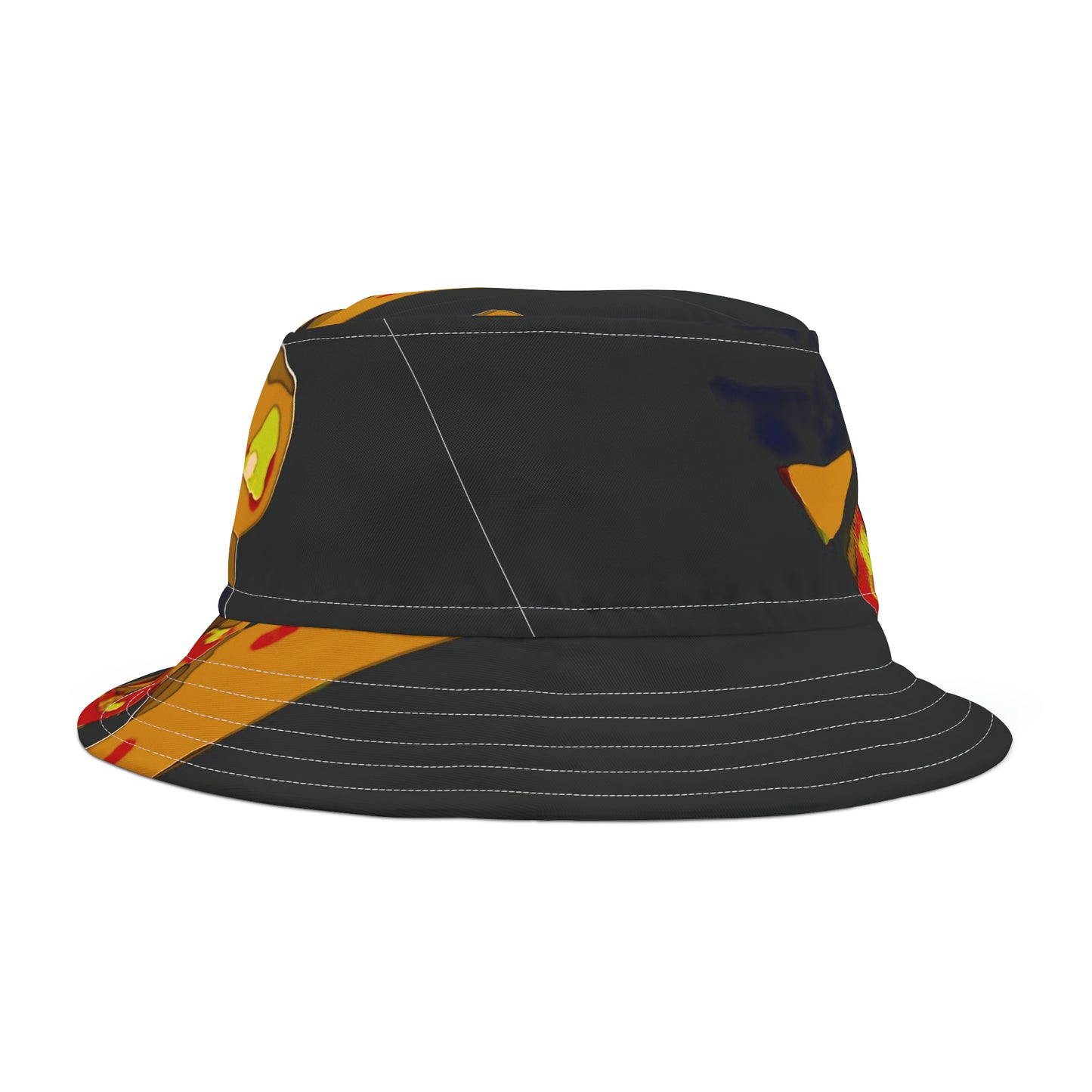 Bucket Hat (AOP) ... "The Girl Next Door" ... Keep Cool When Around Hot Beauty ... Original Works ...
