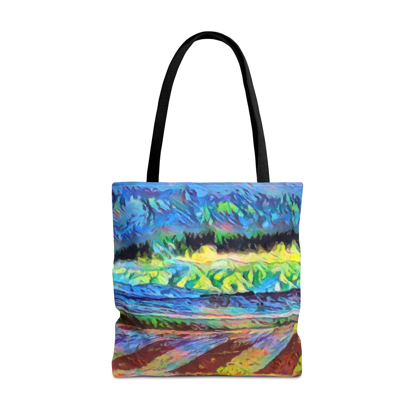 Tote Bag (AOP) ... On-The-Prairie .. "The Storm Is Brewing" ... Central Idaho: November 2023 ... Original Works ...