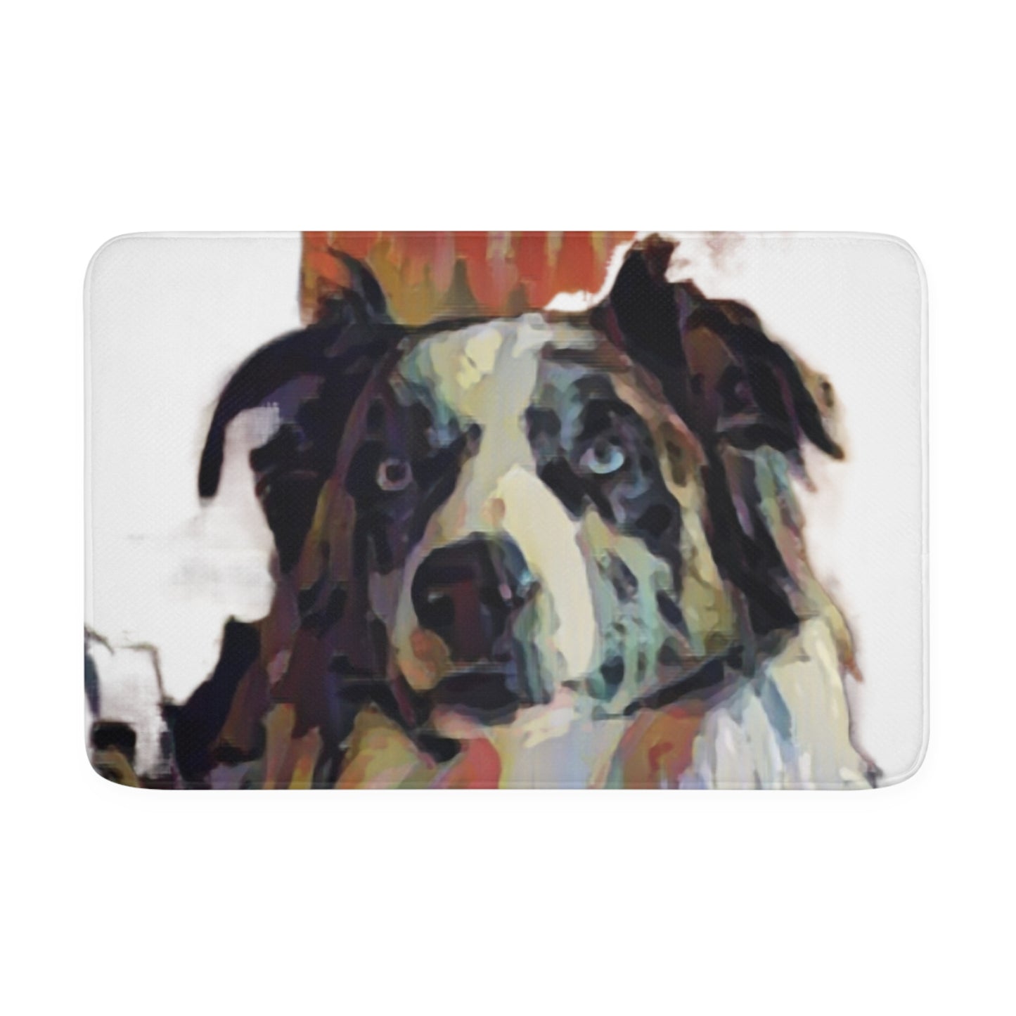 Memory Foam Bath Mat ... Ozzy-Hippensteel ... "Don't Cry Now ... Dry-Your-Eyes ... On-The-Wind". Original Works. May 2023.