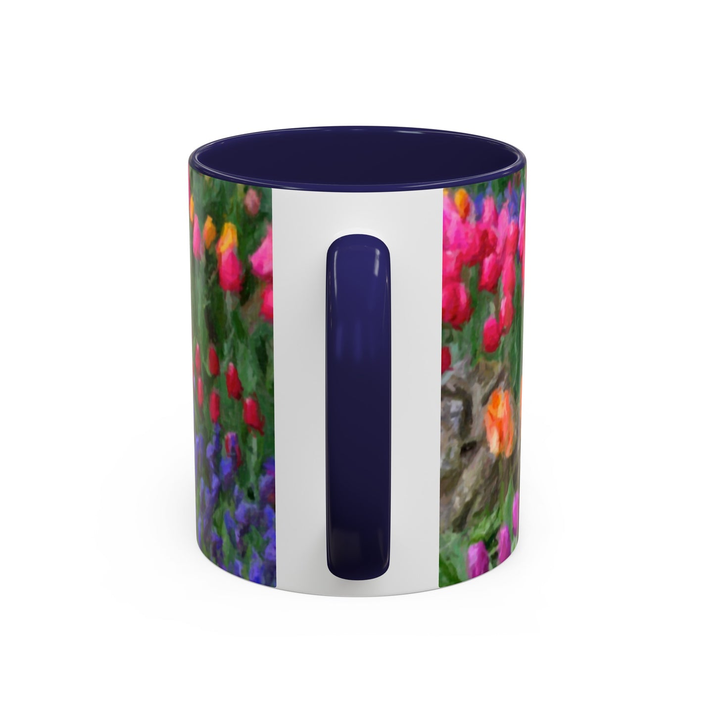 Accent Coffee Mug (11, 15oz) ... Skagit Valley Tulips ... Skagit Valley, Washington ... Family Archives ... Original Works ... Circa 1980's ...